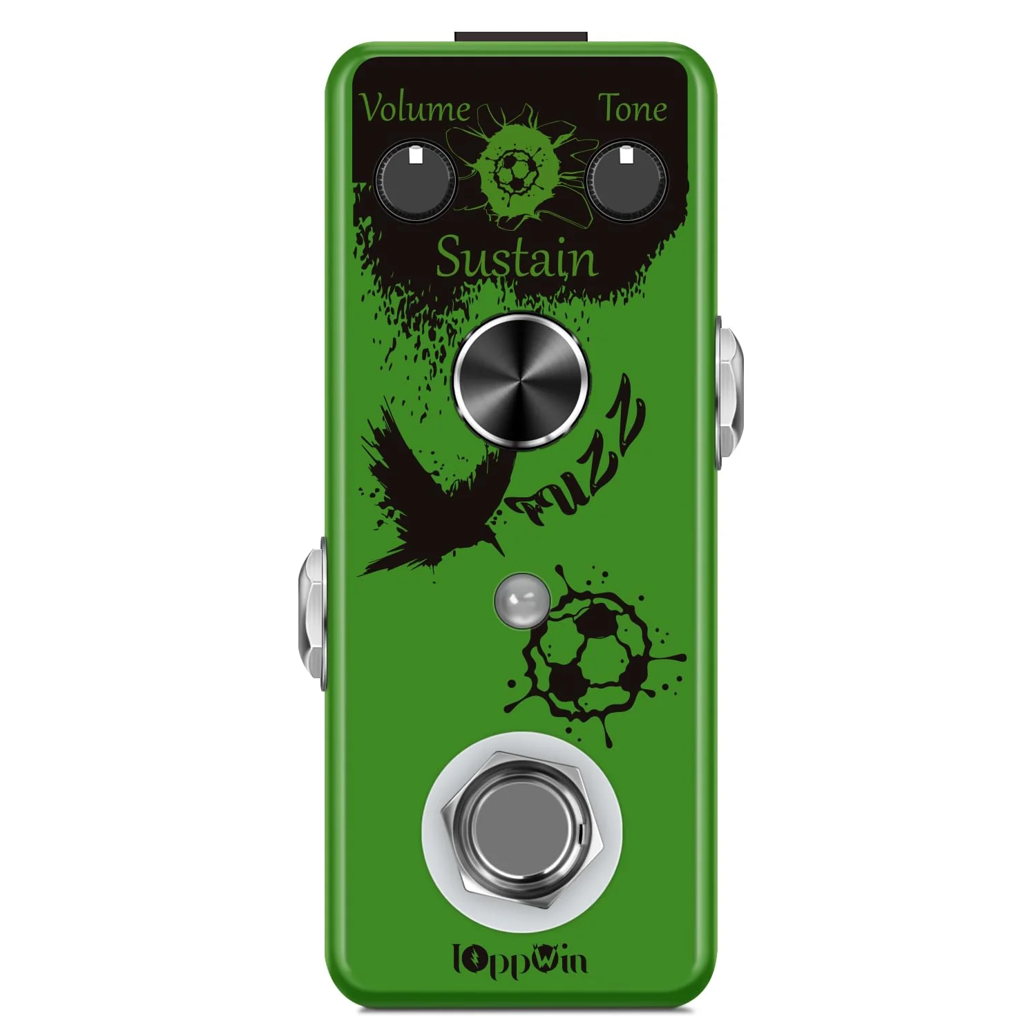 Fuzz Buff Guitar Effect Pedal - Legendary Sweet Fuzz Tone, Metal Enclosure, True Bypass, Mini Size (DC 9V) - Image 6