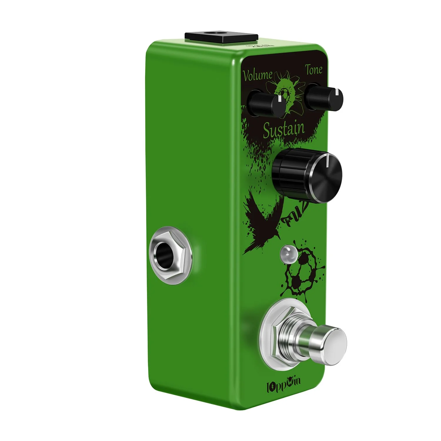 Fuzz Buff Guitar Effect Pedal - Legendary Sweet Fuzz Tone, Metal Enclosure, True Bypass, Mini Size (DC 9V) - Image 7