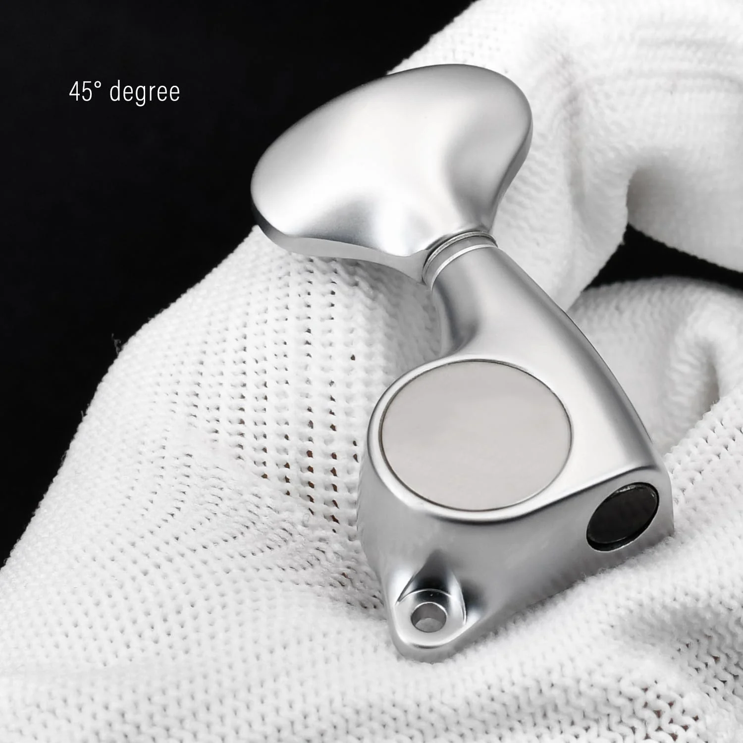 FXJXB 21:1 Guitar Tuning Pegs 3x3 Standard Guitar Tuners Tuning Keys Replacement for Acoustic or Electric Guitars - Matte Chrome(3L+3R) 3L+3R MatteChrome - Image 6