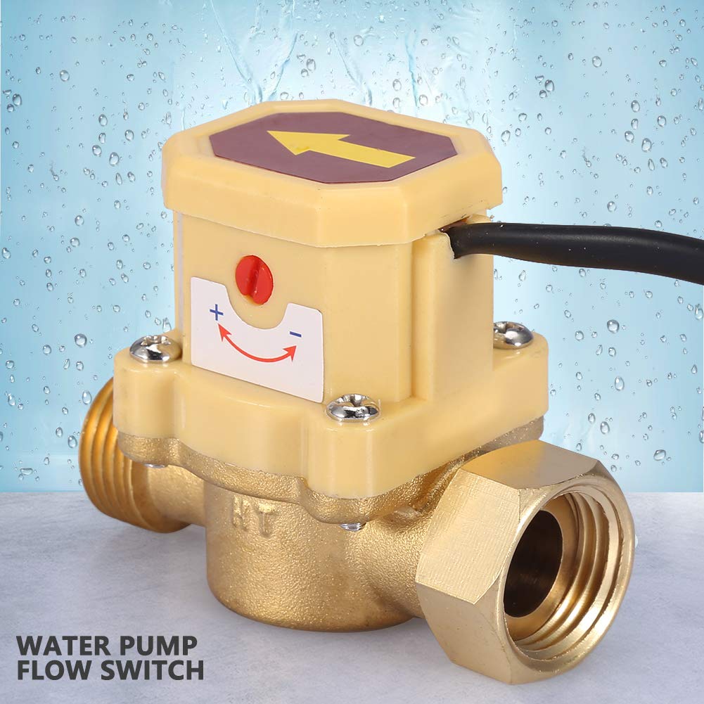 G1 / 2-G1 / 2 Thread Water Pump Adjustable Flow Sensor Pressure Automatic Control Switch 0.6MPa 220V 1.5A - Image 4