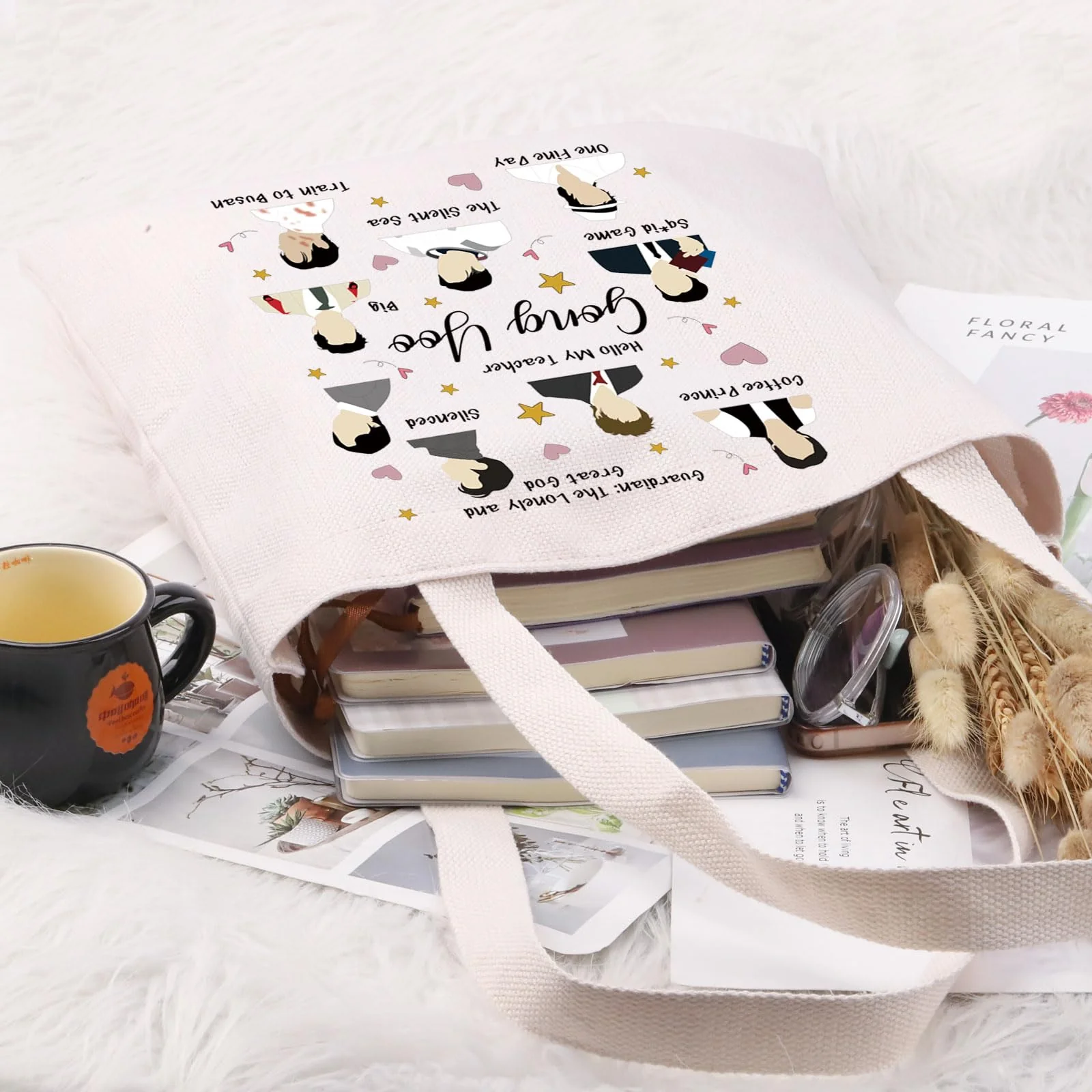 G2TUP Actor Inspired Gift Gong Y Tote Bag Korean Drama Lover Handbag South Korean Culture Gift Gong Y Tb - Image 4