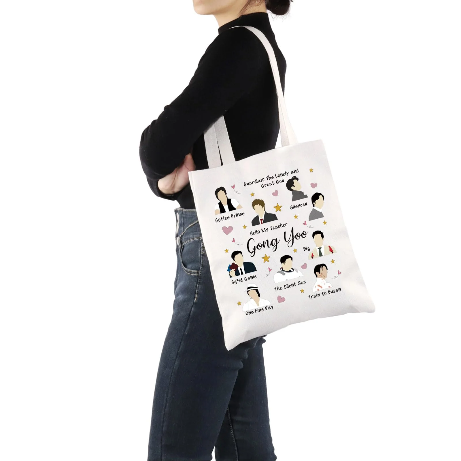 G2TUP Actor Inspired Gift Gong Y Tote Bag Korean Drama Lover Handbag South Korean Culture Gift Gong Y Tb - Image 6