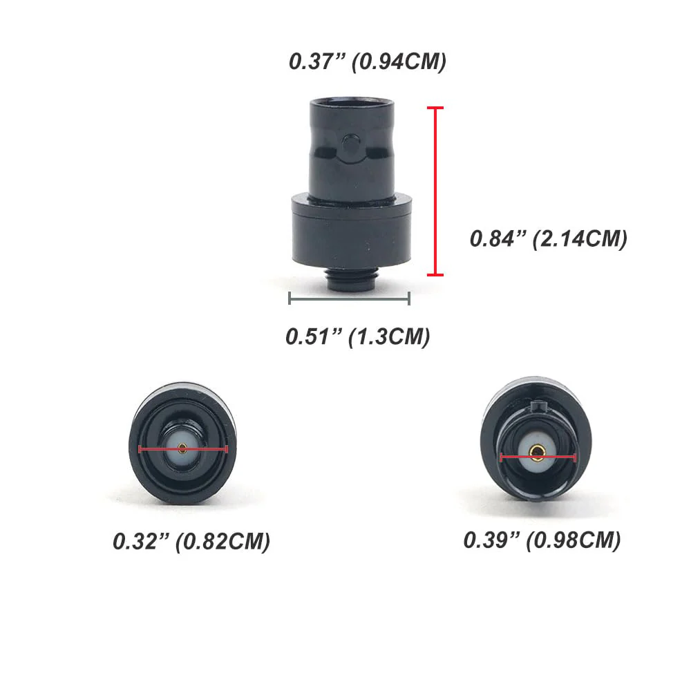 Gabil SMA Female to BNC Female Adapter with Extra Rubber Washer for Enhanced Sealing - Made in Taiwan SMA Female-BNC Female - Image 4