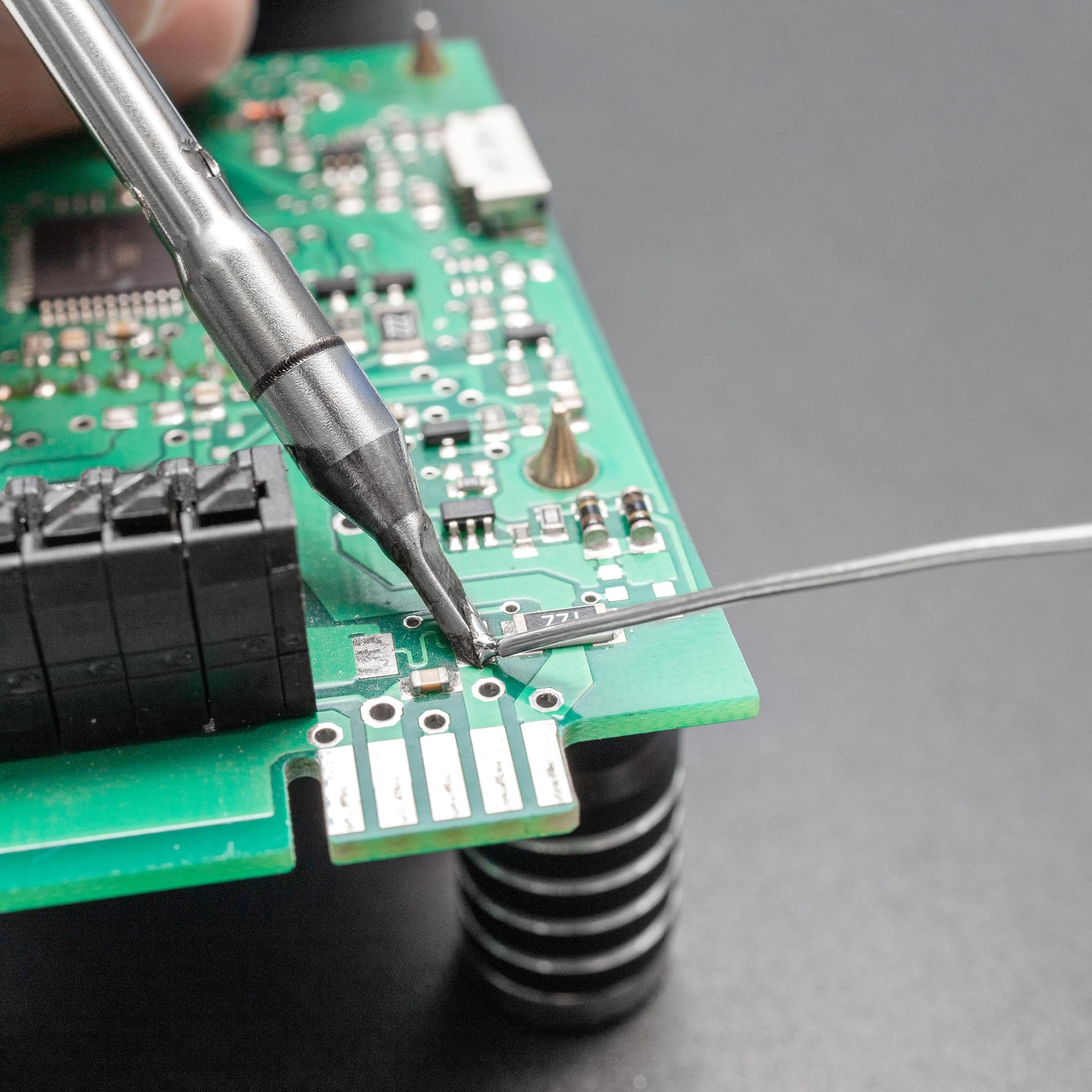GALLUNOPTIMAL by FELDER Soldering Wire Sn100Ni+ for Stronger Oxidized Soldering Points | 1.0 mm | 100 g Spool | Lead-Free with 2.2% Flux RA-Clear | REM1 | for Electronics, Cables and Electrical 100g Spule / 1,0mm Durchmesser - Image 9