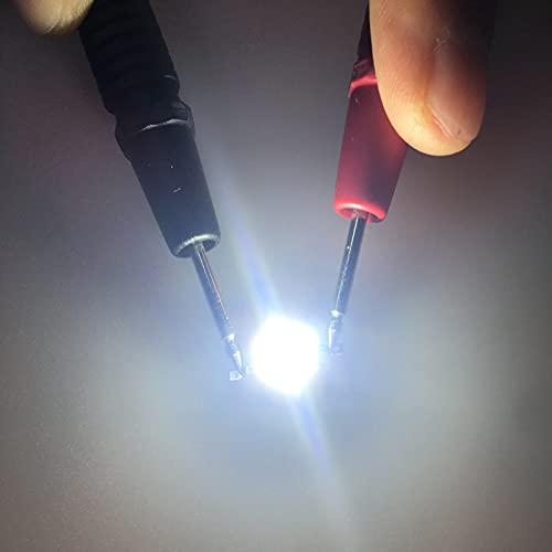 Garosa 25-Piece LED Lamp Beads 5V LED Chips 200LM 1W High Power SMD LED Lamp Chip Bulb for Replacement of Foodlight/Spotlight Bulbs in Home Studio (Pure White 6000-6500K) - Image 7
