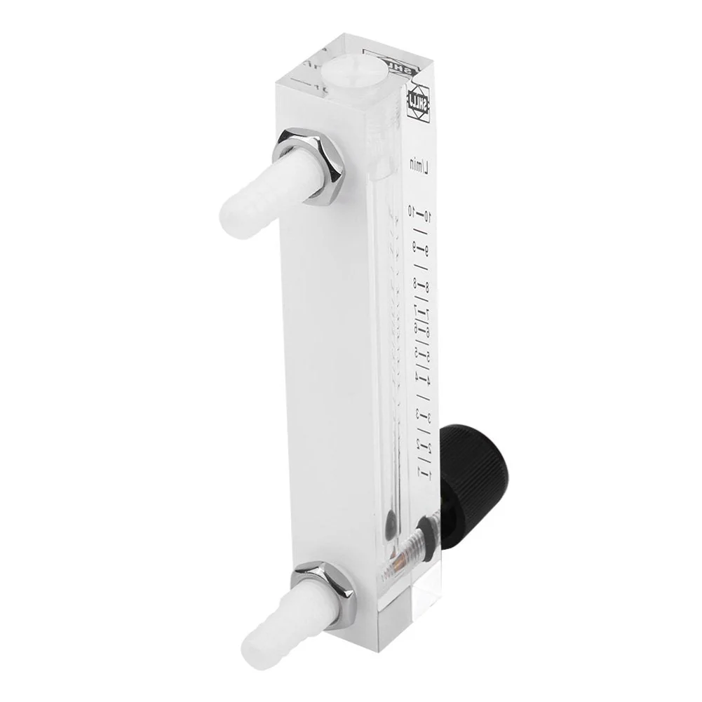 Gas Flow Meter 1-10LPM Oxygen Flow Meter Air Flow Meter Flow Meter with Control Valve Control Valve for Measuring Regulation for Oxygen Air Gas Oxygen Air, Default, air sensor - Image 3