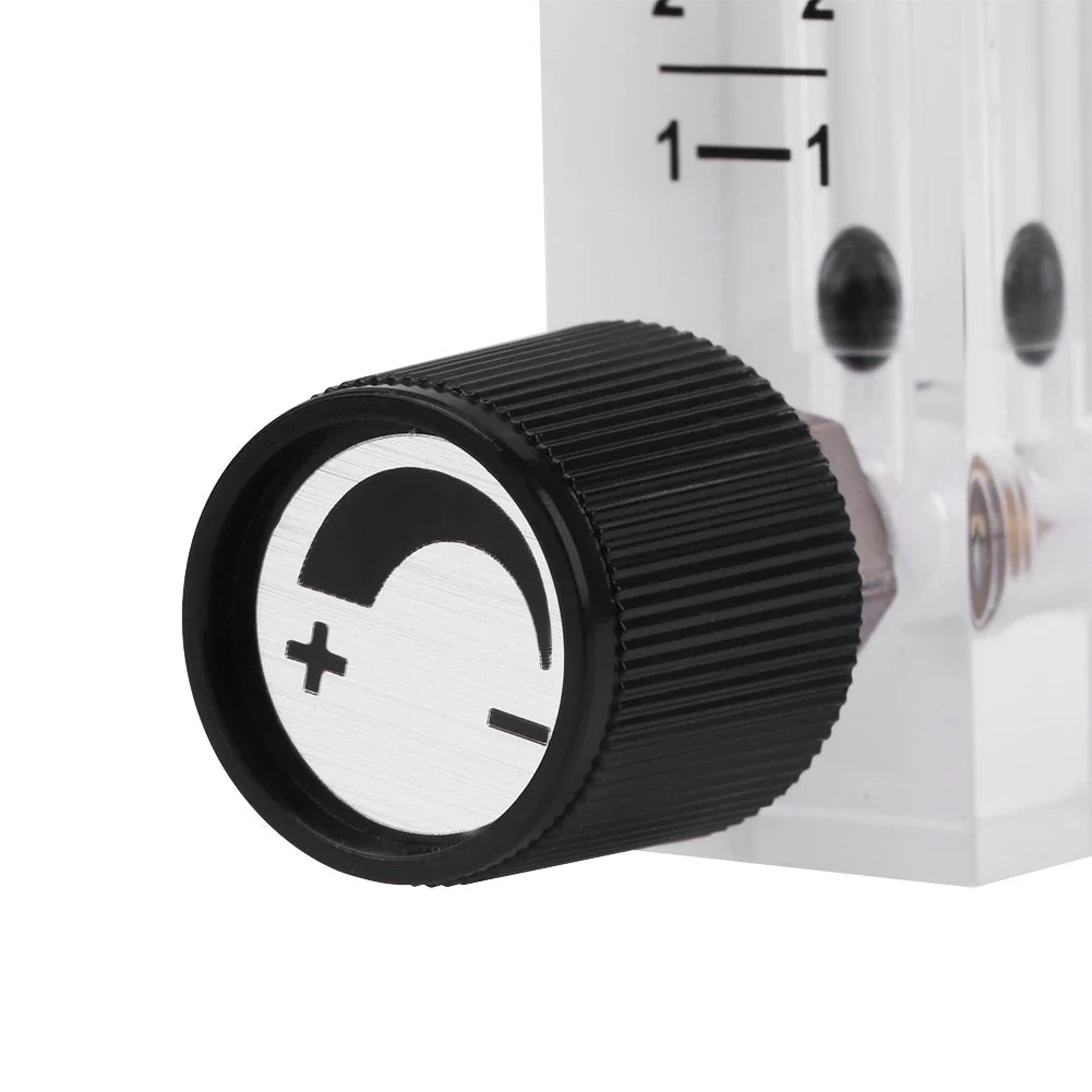 Gas Flow Meter 1-10LPM Oxygen Flow Meter Air Flow Meter Flow Meter with Control Valve Control Valve for Measuring Regulation for Oxygen Air Gas Oxygen Air, Default, air sensor - Image 7