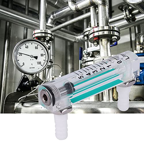 Gas Flow Meter, LZQ-1 Flow Meter 1~5 LPM Flow Meter Oxygen Carbon Dioxide Measuring Flow Meter for Measuring Controlling Gas Flow - Image 2