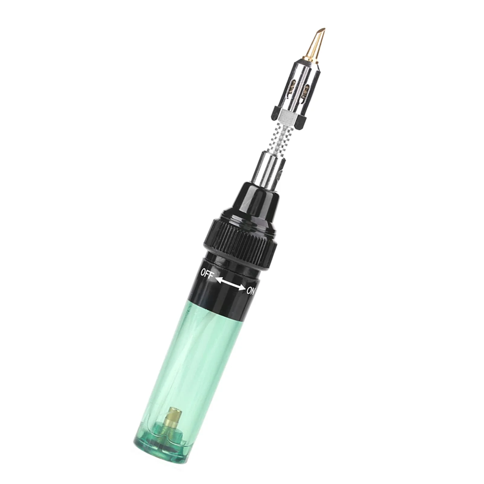 Gas Soldering Iron, Cordless Butane Gas Burner, Soldering Iron Gun Welding Pen Tool 1300 (Green) - Image 6