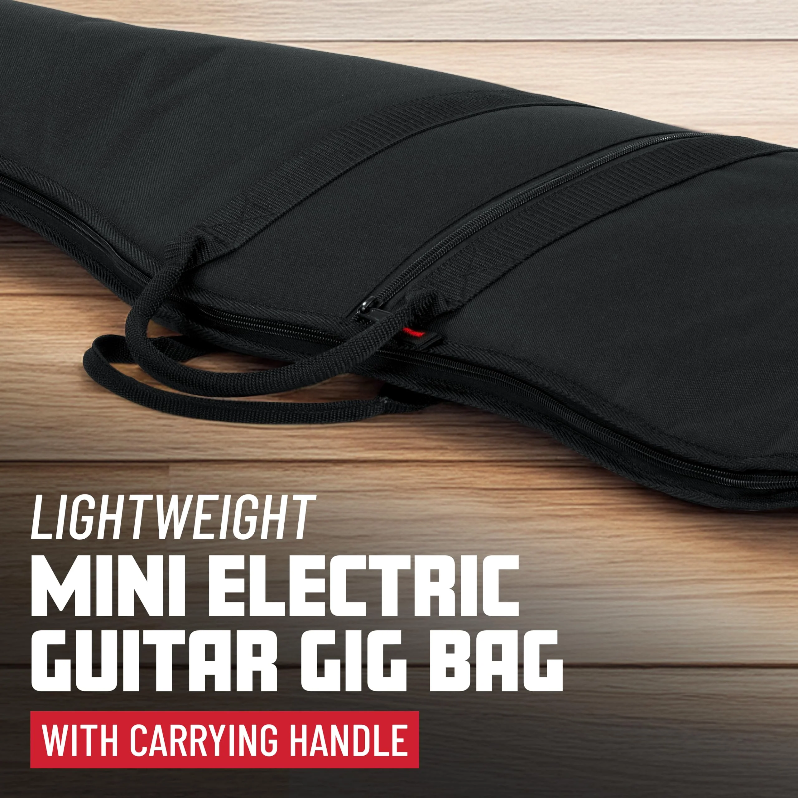 Gator Cases Foam Padded Guitar Gig Bag for Mini-Style Guitars, Fits Mini Electric Guitars up to 38" in Length (GBE-MINI-ELEC) - Image 5