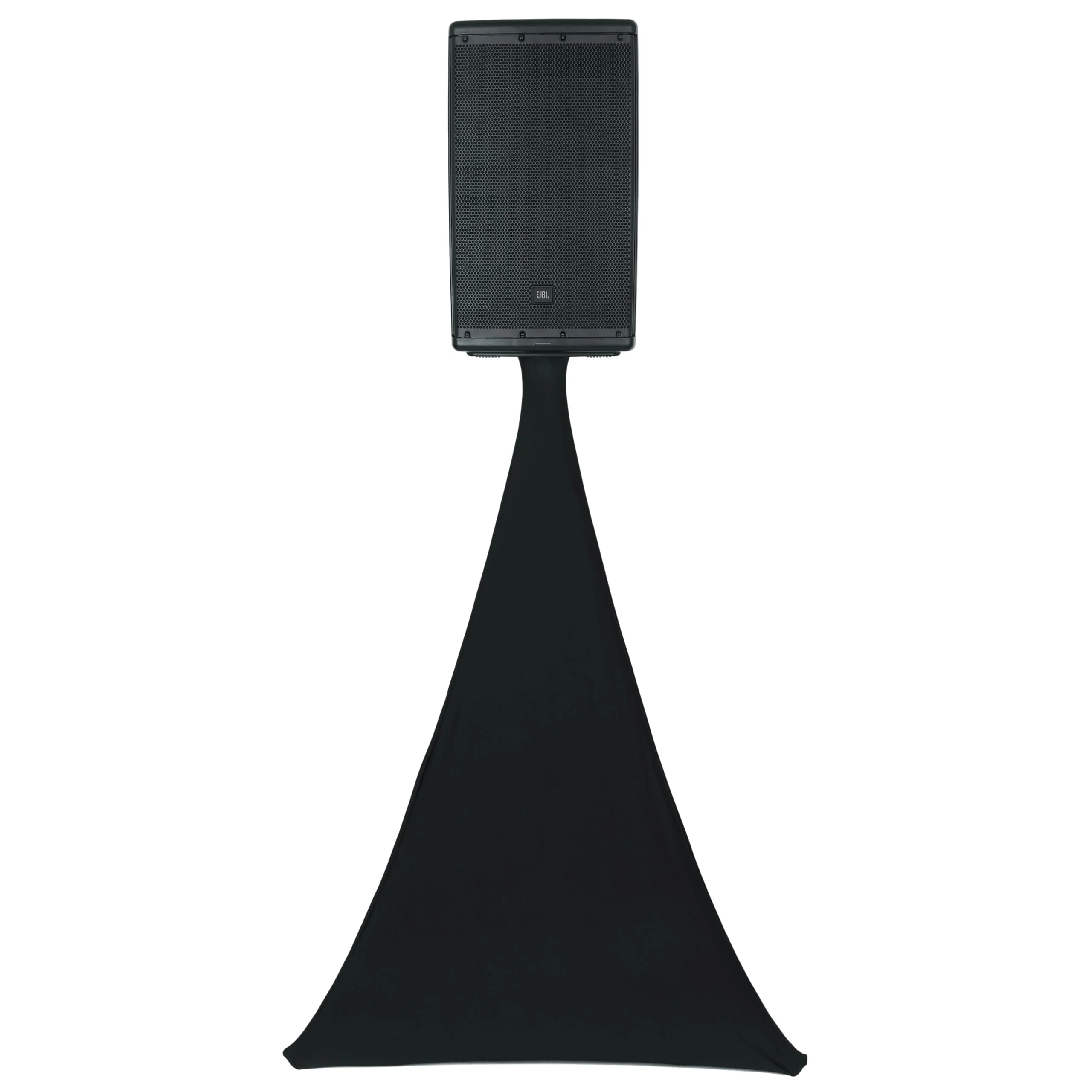 Gator Frameworks 360° Speaker Stand Scrim Stretch Cover for Tripod Style Stands, Black (GFW-TRIPODSCRIMB) - Image 2
