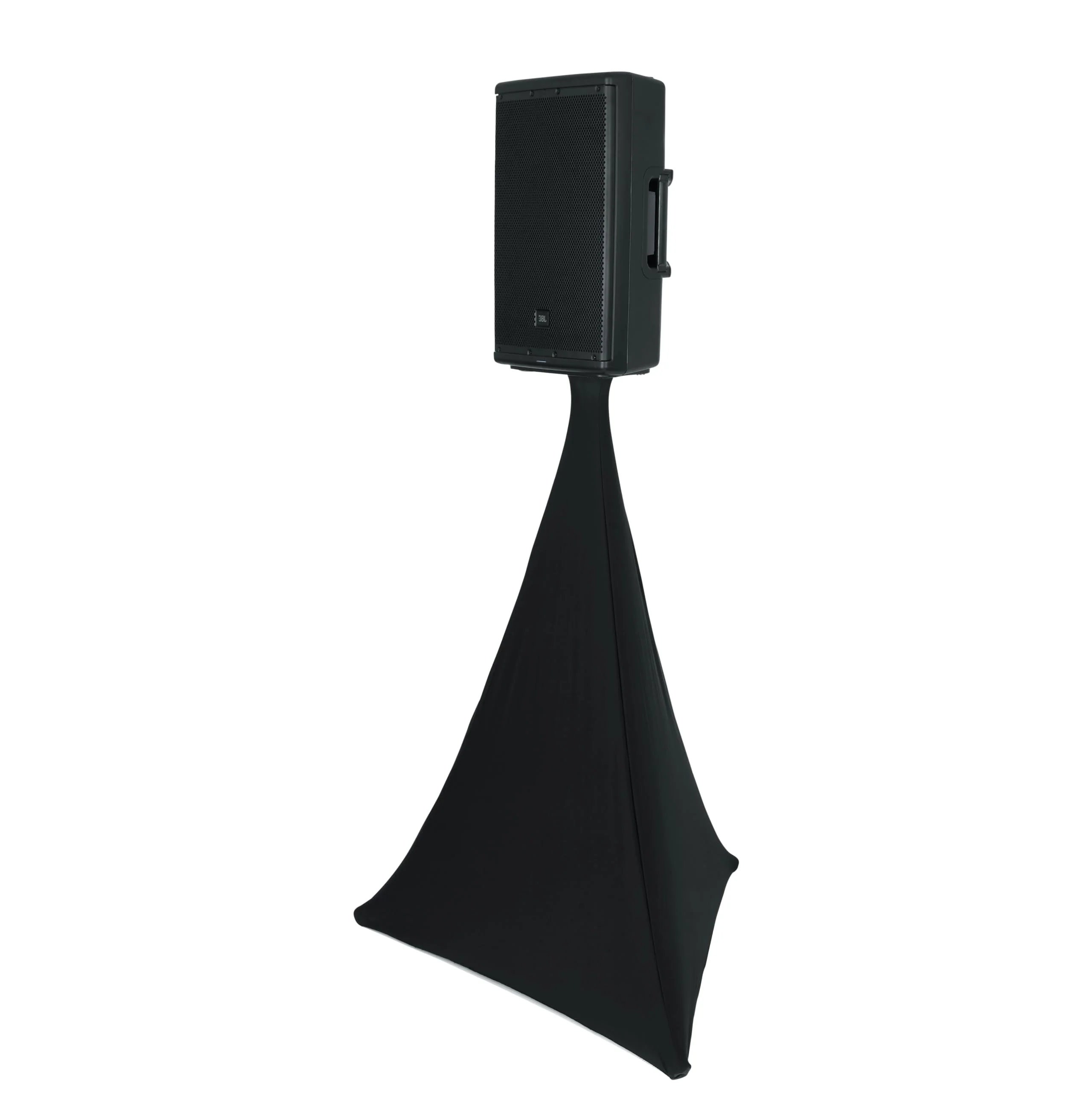 Gator Frameworks 360° Speaker Stand Scrim Stretch Cover for Tripod Style Stands, Black (GFW-TRIPODSCRIMB) - Image 3