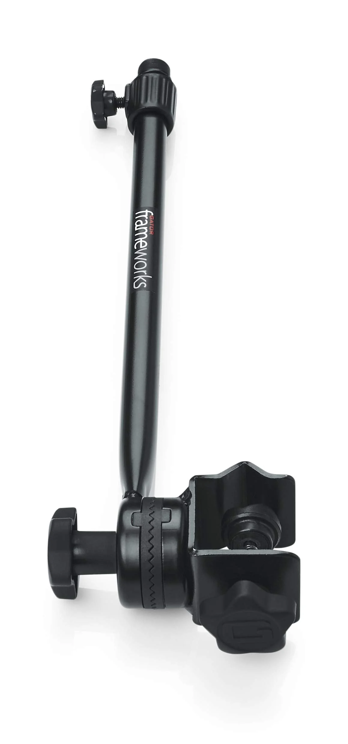 Gator Frameworks Adjustable Clamp-On Angled Mini Interlocking Design 16 Inch Boom Arm (GFW-MIC-CLMPBM16) 16" Boom - Clamp - Image 10