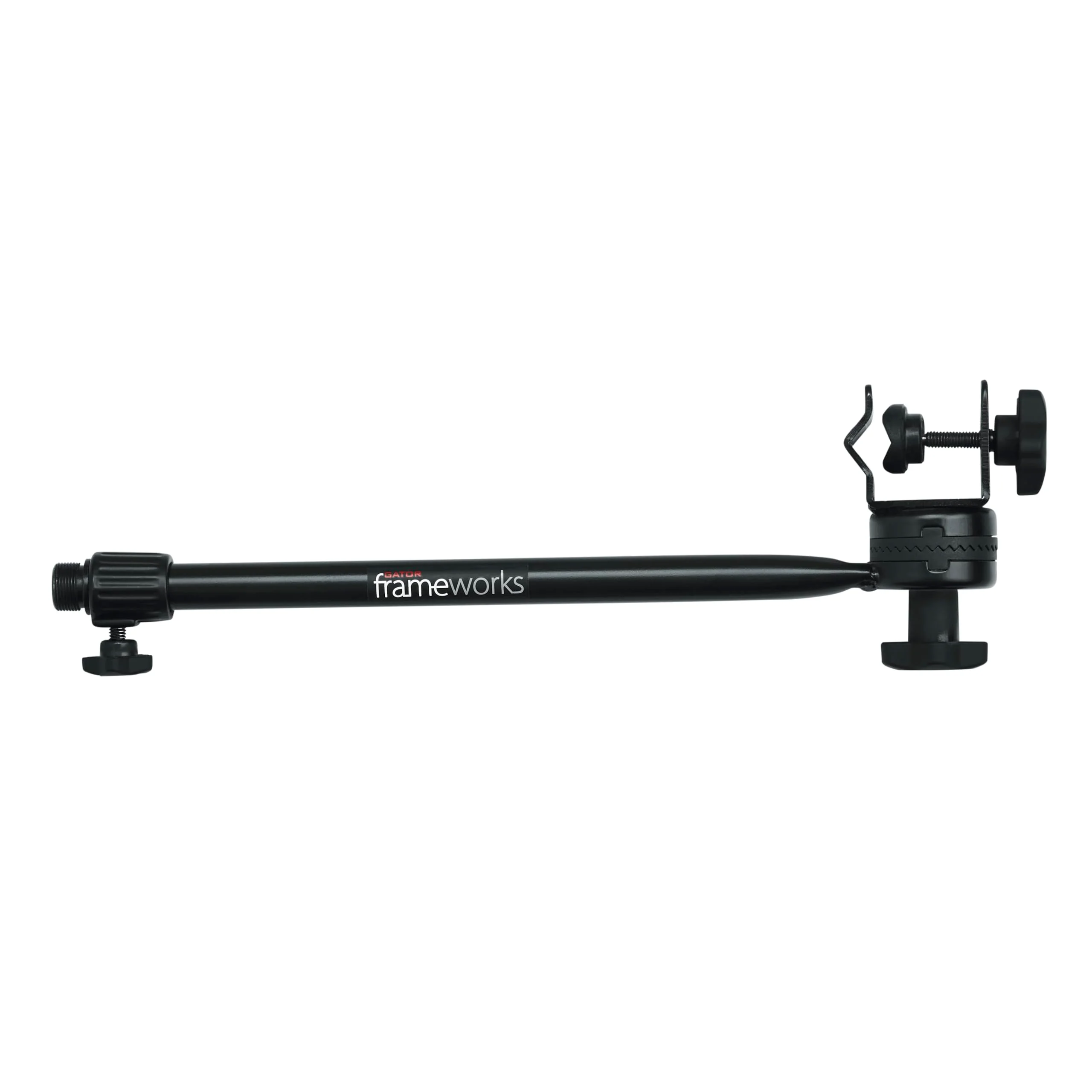 Gator Frameworks Adjustable Clamp-On Angled Mini Interlocking Design 16 Inch Boom Arm (GFW-MIC-CLMPBM16) 16" Boom - Clamp - Image 7
