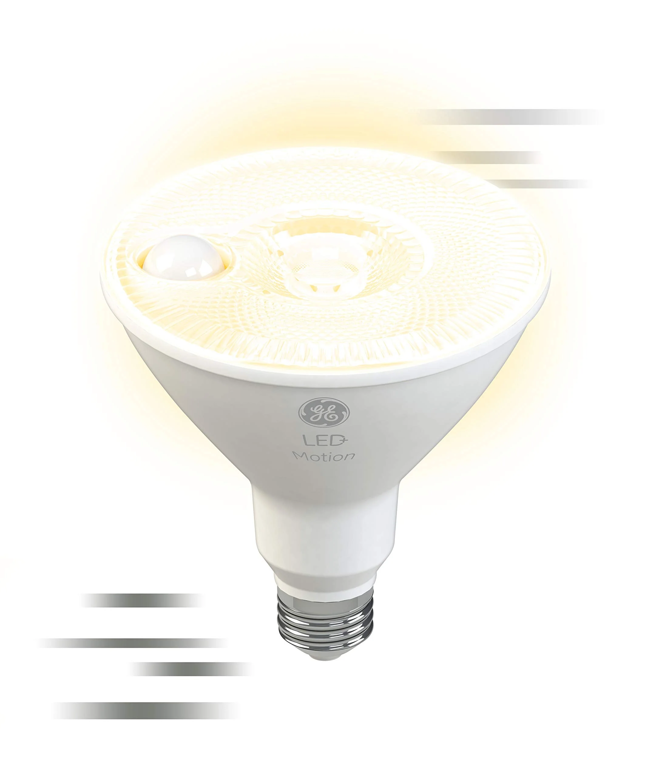 GE LED+ Motion Sensor LED Light Bulbs, 14W, PAR38 Outdoor Security Floodlights, Warm White, CAC (2 Pack) Pack of 2 (14W) - Image 11