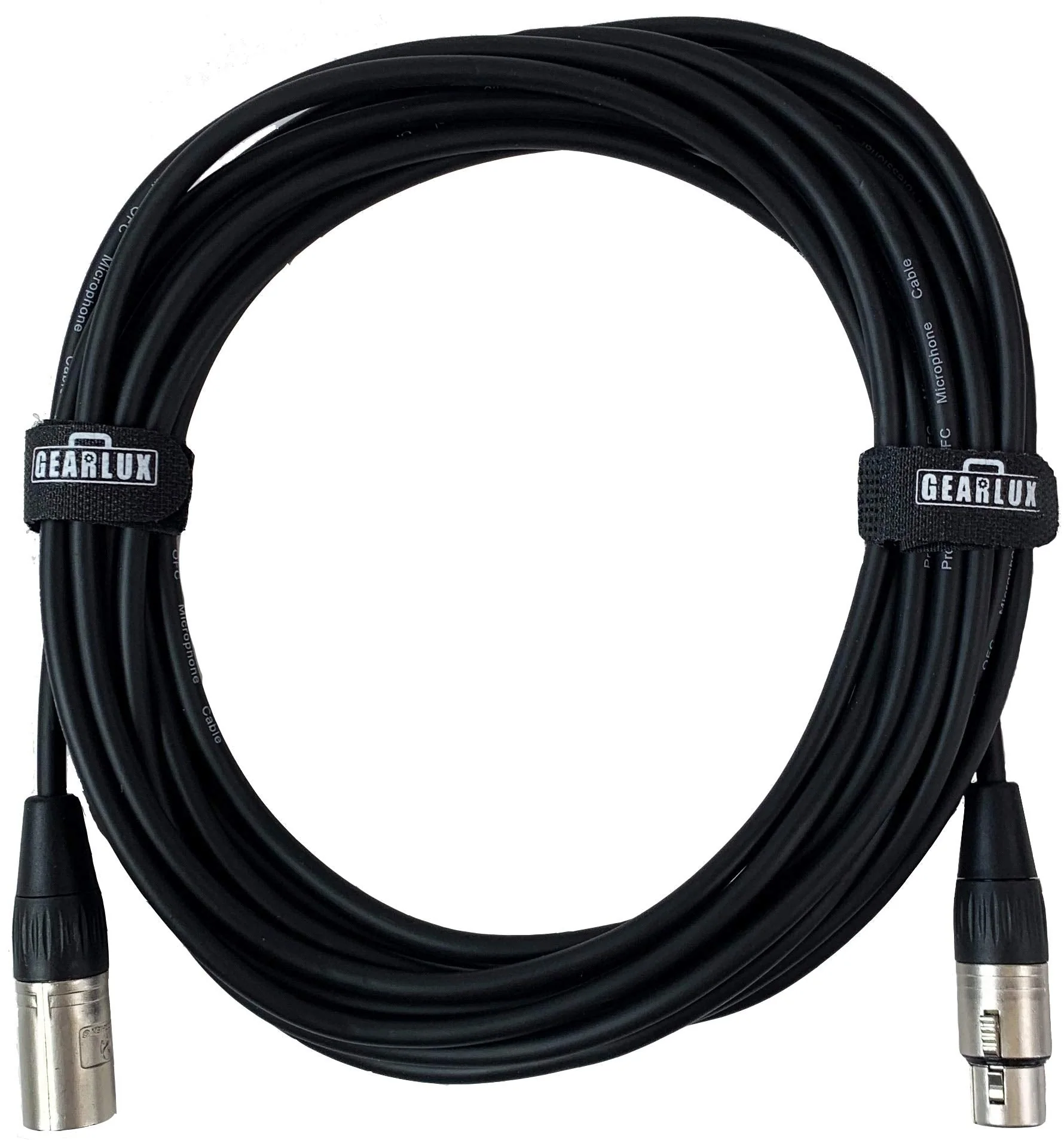 Gearlux XLR Microphone Cable, Fully Balanced, Male to Female, 25 Feet - 2 Pack 25 Ft - Image 8