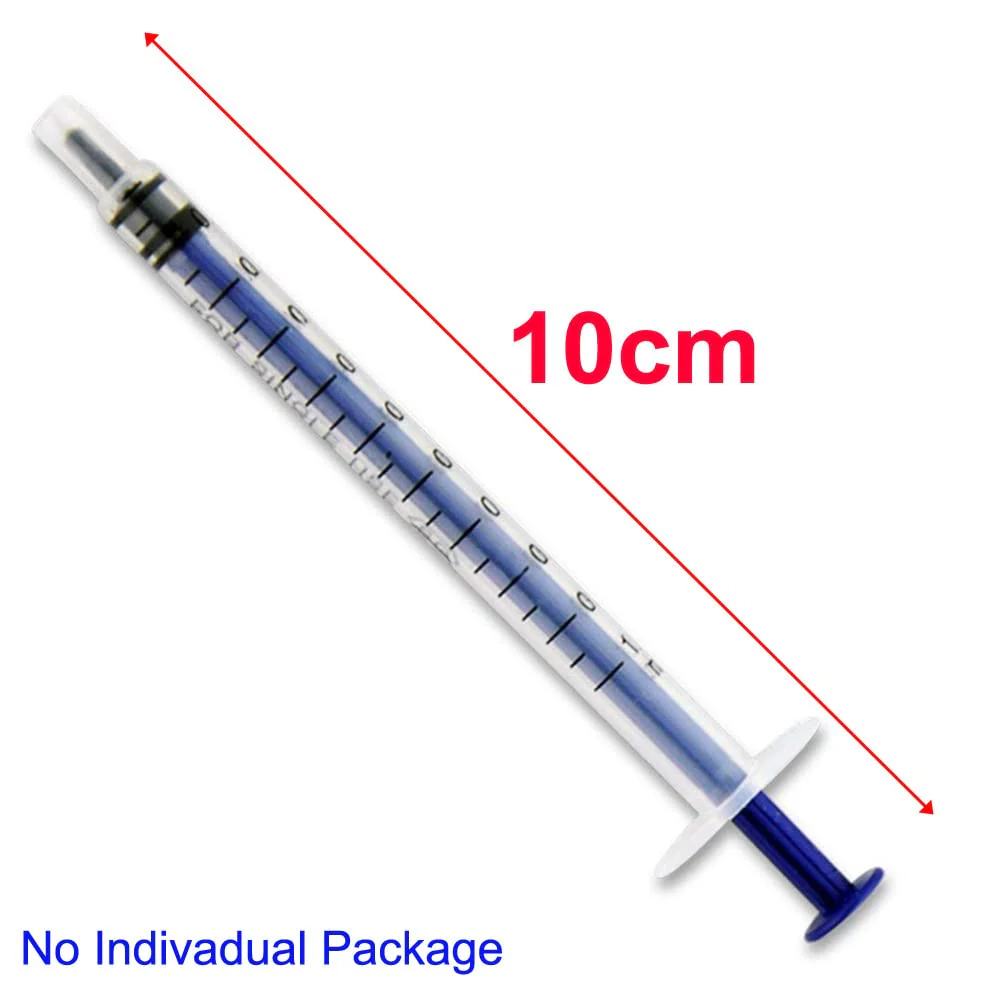 Gebildet 100 x 1 ml Syringes, Oil Dosing Syringe (without Needles) with Caps, for Small Pet Feeding, Industrial Precision Application [Not Medical Use] 1ml-100pcs - Image 3