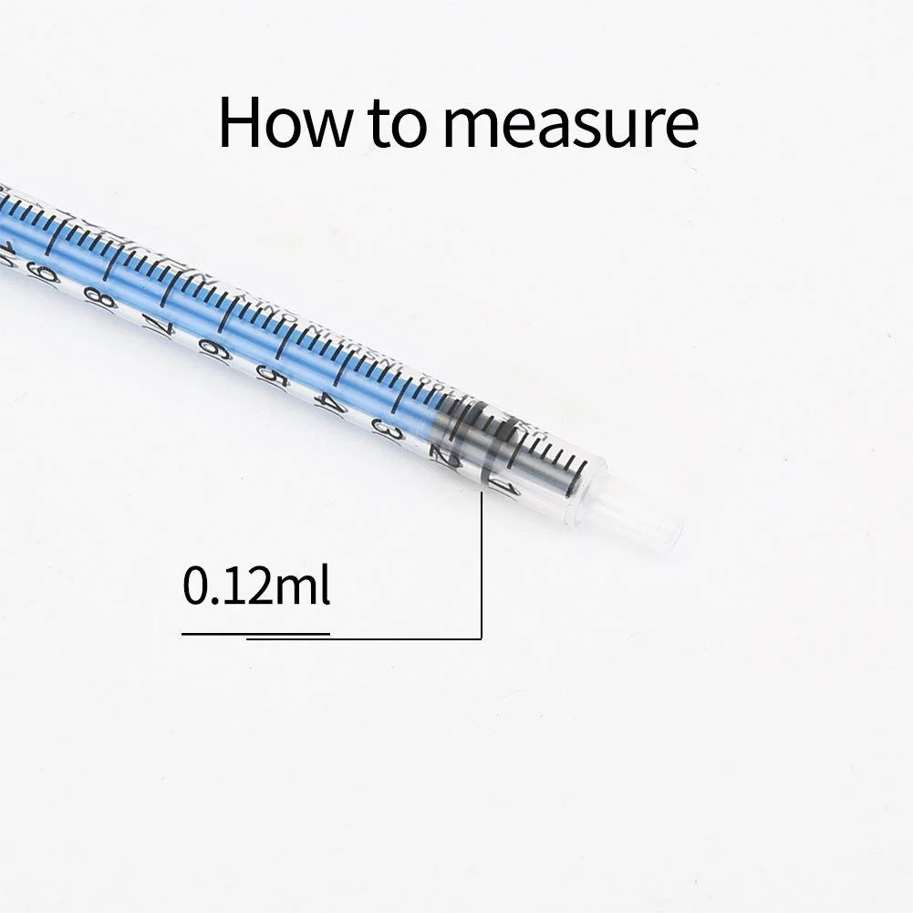 Gebildet 100 x 1 ml Syringes, Oil Dosing Syringe (without Needles) with Caps, for Small Pet Feeding, Industrial Precision Application [Not Medical Use] 1ml-100pcs - Image 4