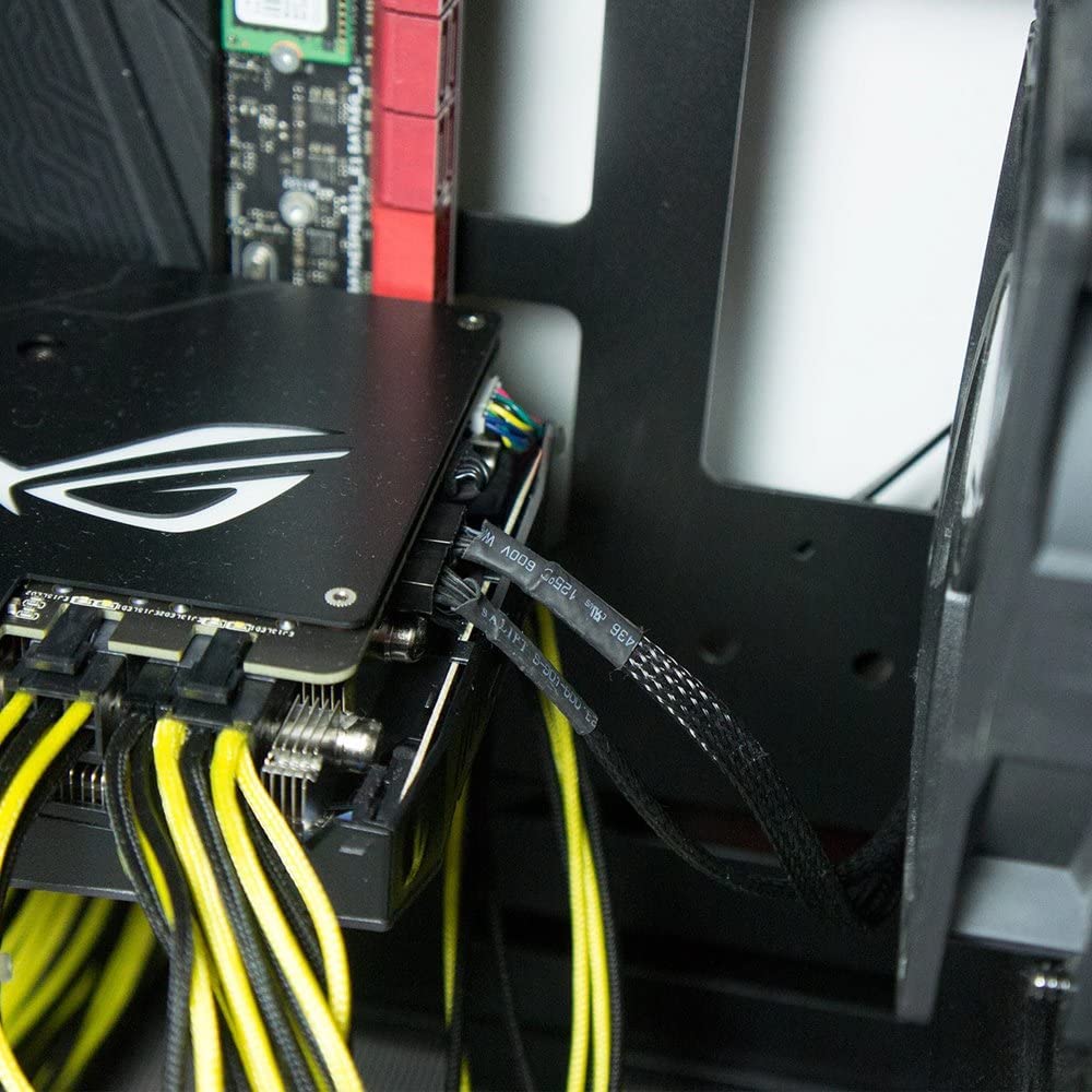 Gebildet 4 x 4 Pin PWM Fan Extension, Power Cable, Connection Housing, Male to Female, for Computer, Compatible with 4-Pin and 3-Pin PWM Fans (42 cm) PWM (1 to 1) 42 cm - Image 5