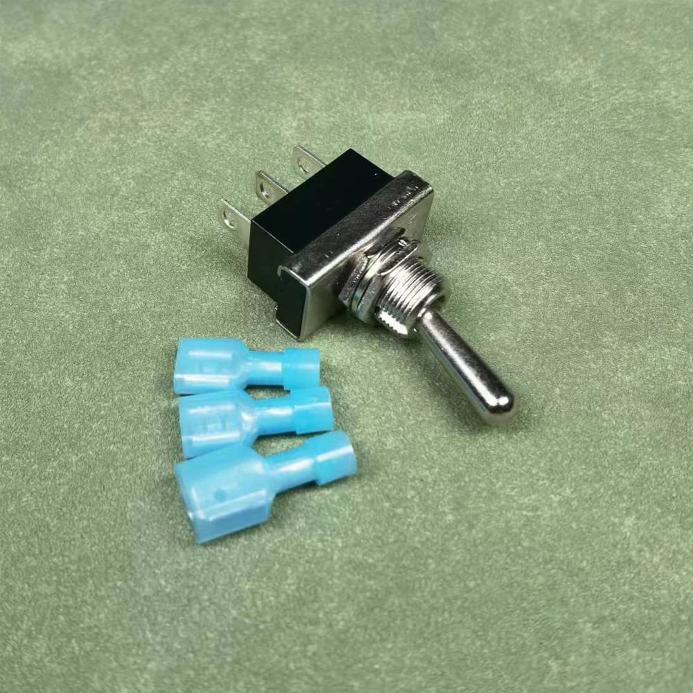 Gebildet Metal On/Off/On Toggle Switch 25A 12VDC/15A 24VDC/10A 250VAC/ 15A 125VAC SPDT 3Pin 3 Position Rocker Switch for Car KN3D-103 Black-3 Pens - Image 2