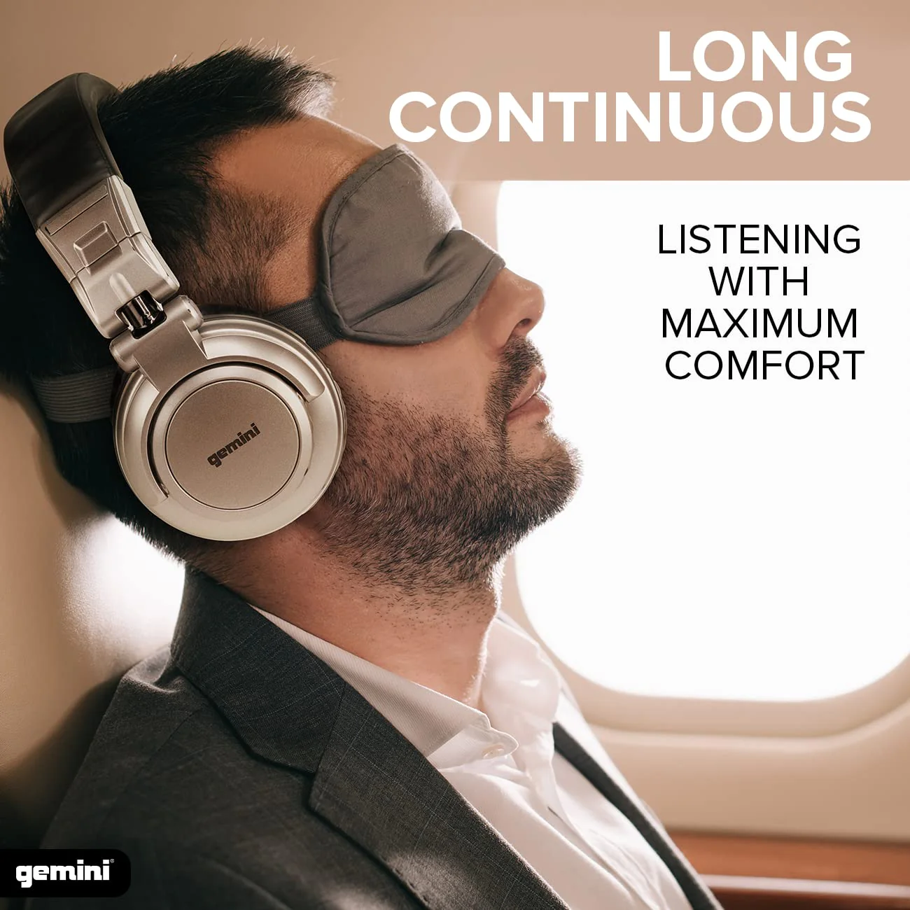 Gemini Sound DJX-500 Professional DJ Headphones, Over-Ear, Wired, 90°/180° Rotating Joints, 57mm Drivers, Padded Ear Cups - Ideal for Studio Monitoring - Image 6