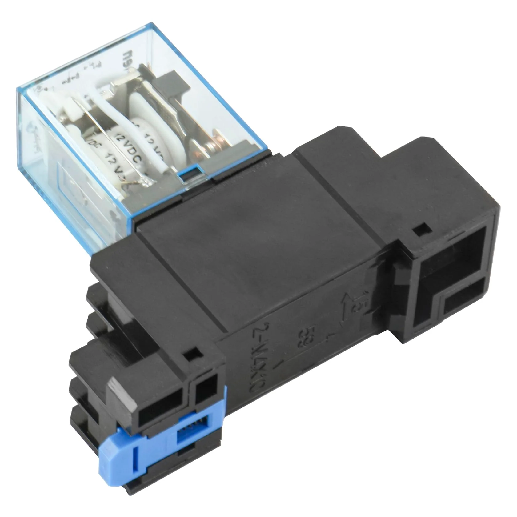 General Purpose Relay Module, Relay Switch, LY2NJ, 12VDC Coil, 10A 24VDC/220VAC, DPDT, LED Indicator, with Socket Base - Image 7