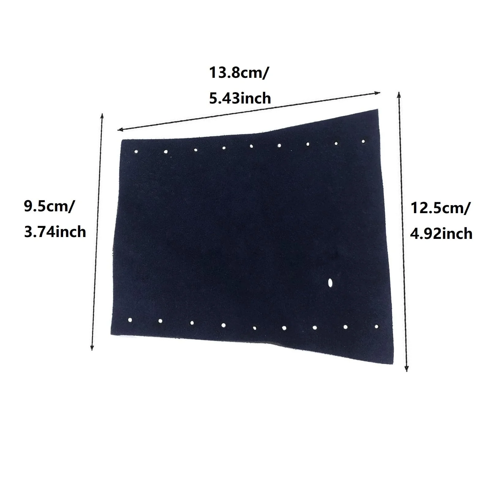 Genuine Leather French Horn Hand Guard Anti-skid DIY Rope Perforation Horn Guard Protector Accessories - Image 5