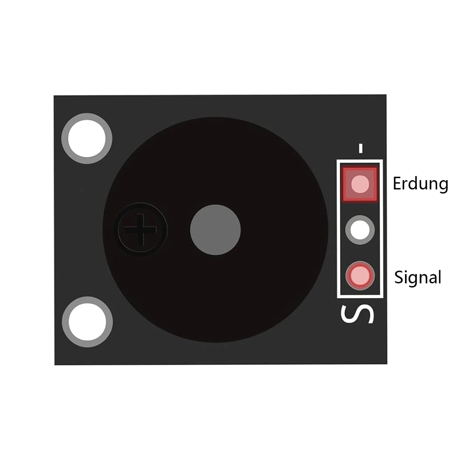 GERUI 4 x KY-006 Passive Piezo Buzzer Alarm Module Compatible with Arduino and Raspberry Pi - Image 4