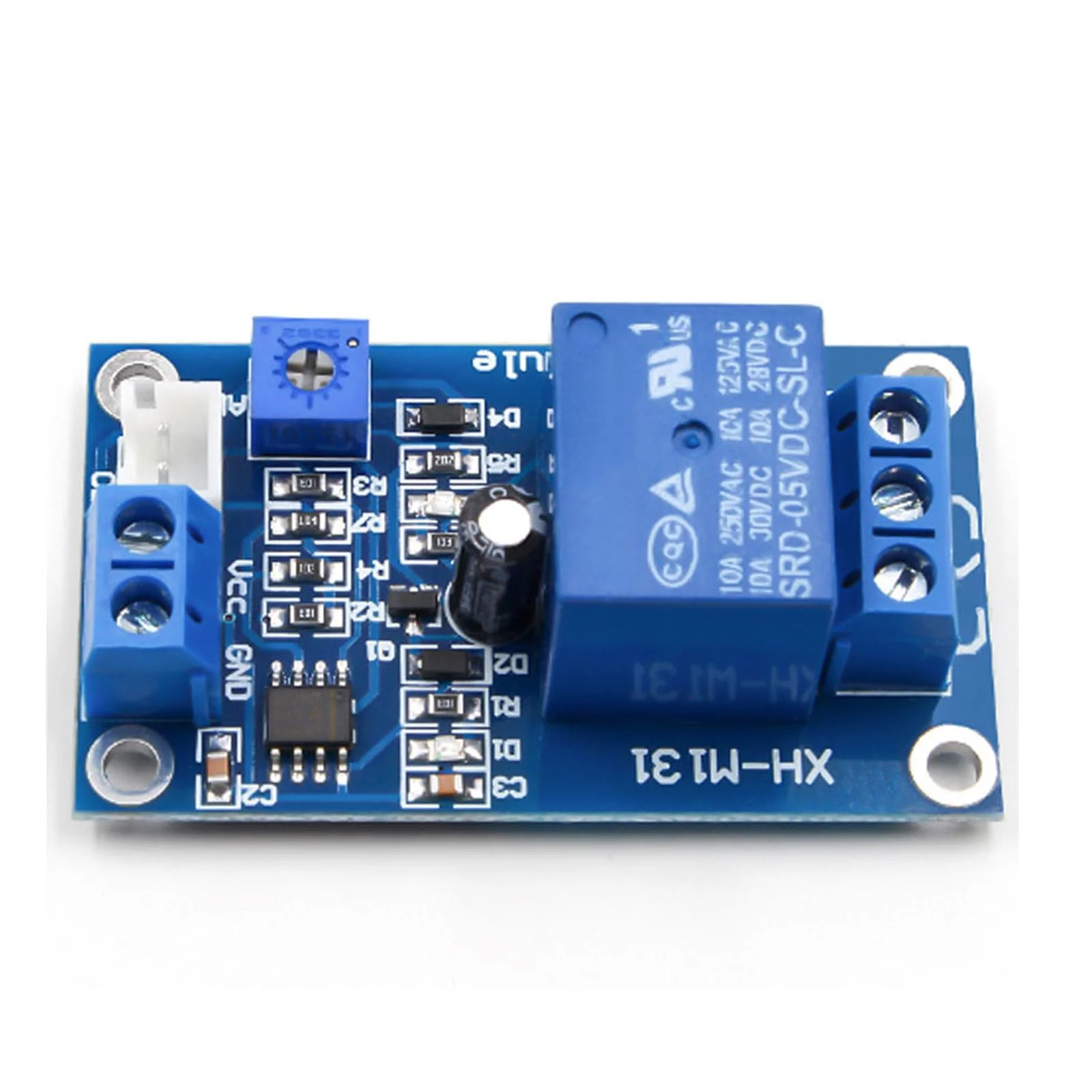 GERUI 5pcs XH-M131 Photoresistor Relay Module DC 5V 12V Light Control Switch Photo Resistance Relay Module Detection Sensor Automatic Light Control Switch with Cable (5, 12V) - Image 4