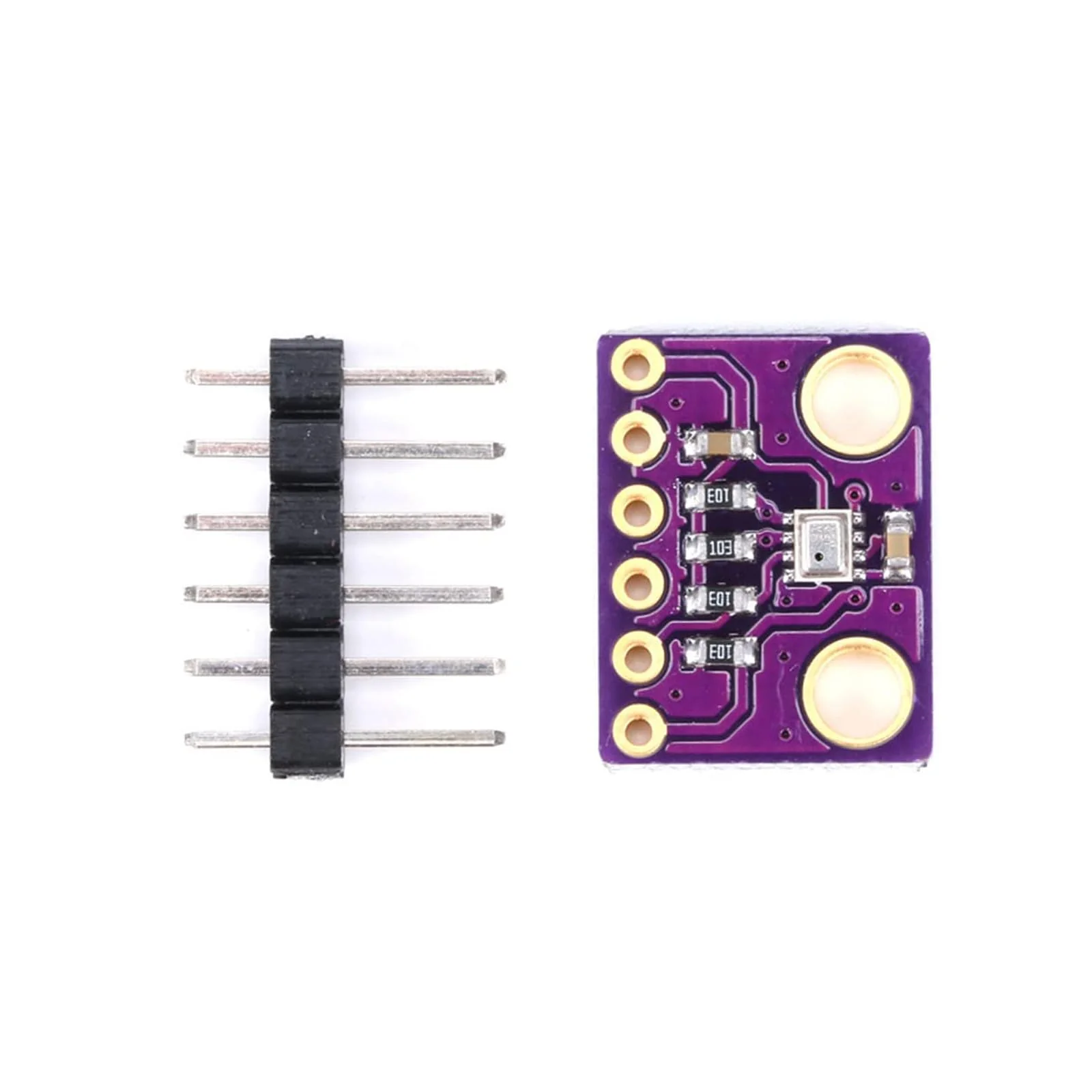 GERUI 8pcs High Precision 3.3V Air Pressure Sensor Module for Air Pressure Measurement Purple PCB Mount Plastic Screw Electronic Component - Image 4