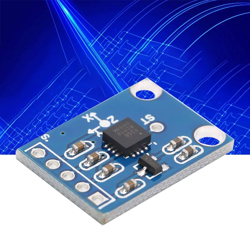 GERUI GY-61 ADXL335 3-Axis Accelerometer Angular Transducer Sensor, Analogue Output 3-5 V Sensor Module Compatible with Arduino, Pack of 2 - Image 5