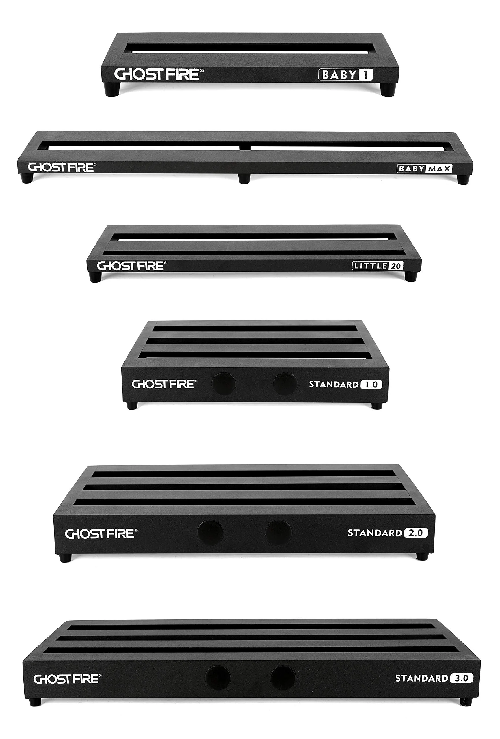 Ghost Fire Guitar Pedal Board Aluminum Alloy Effect Pedalboard,V Series (V-BABY1-PB(13.7''x5.5'')) 13.7''x5.5'' - Image 8