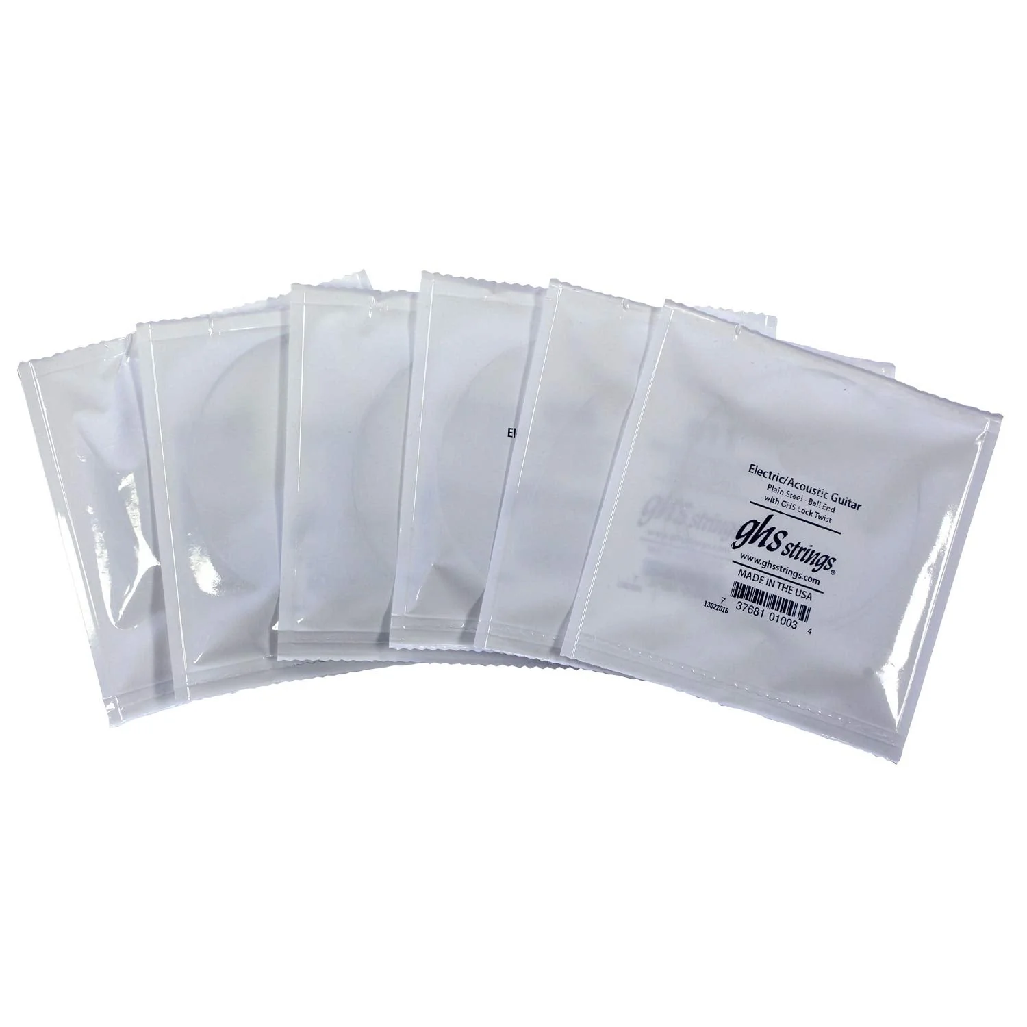 GHS Strings 350 Silk And Steel, Silver-Plated Copper Acoustic Guitar Strings, Medium (11-48) Medium (11-48) Pack of 1 - Image 2