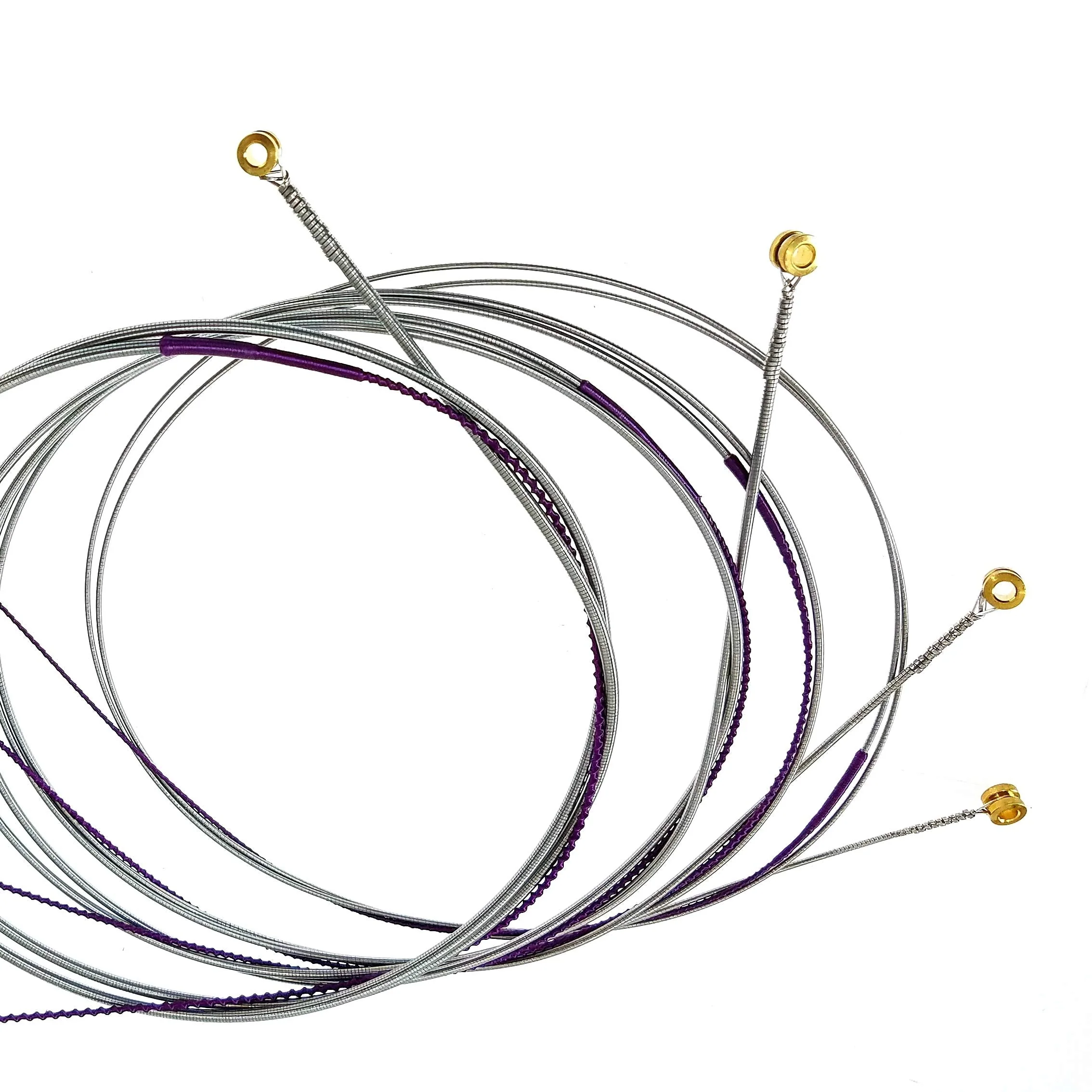 GHS Strings CM3050 4-String Bass Precision Flats, Stainless Steel Flatwound, 38" Winding, Custom Medium (45-105) Custom Med (45-105) Pack of 1 - Image 4