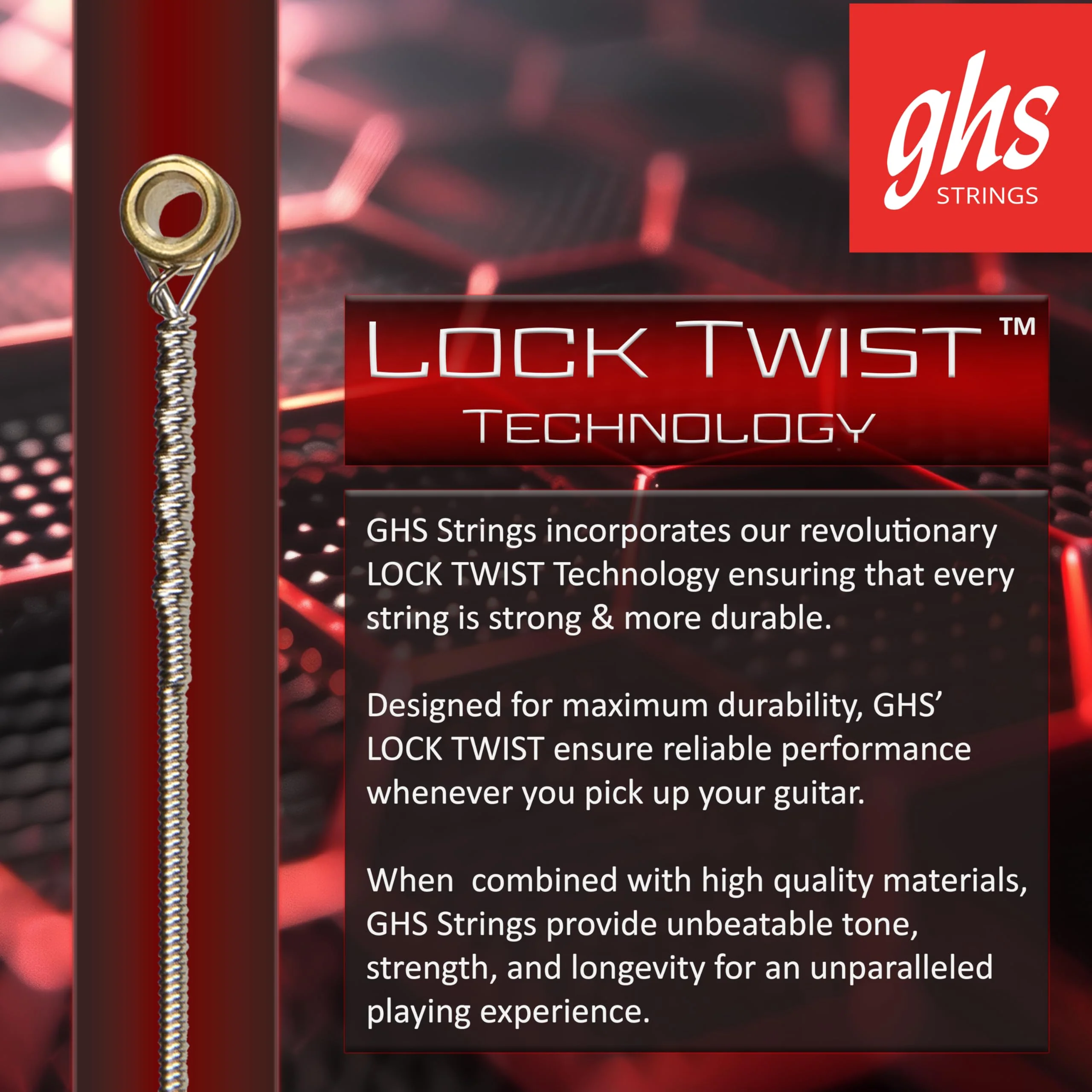 GHS Strings - Precision Flatwound - Electric Guitar Strings - Stainless Steel - High Volume - Polished Smooth - (L) - Light Gauge (900 SET) - 12-50 Light (12-50) Pack of 1 - Image 4
