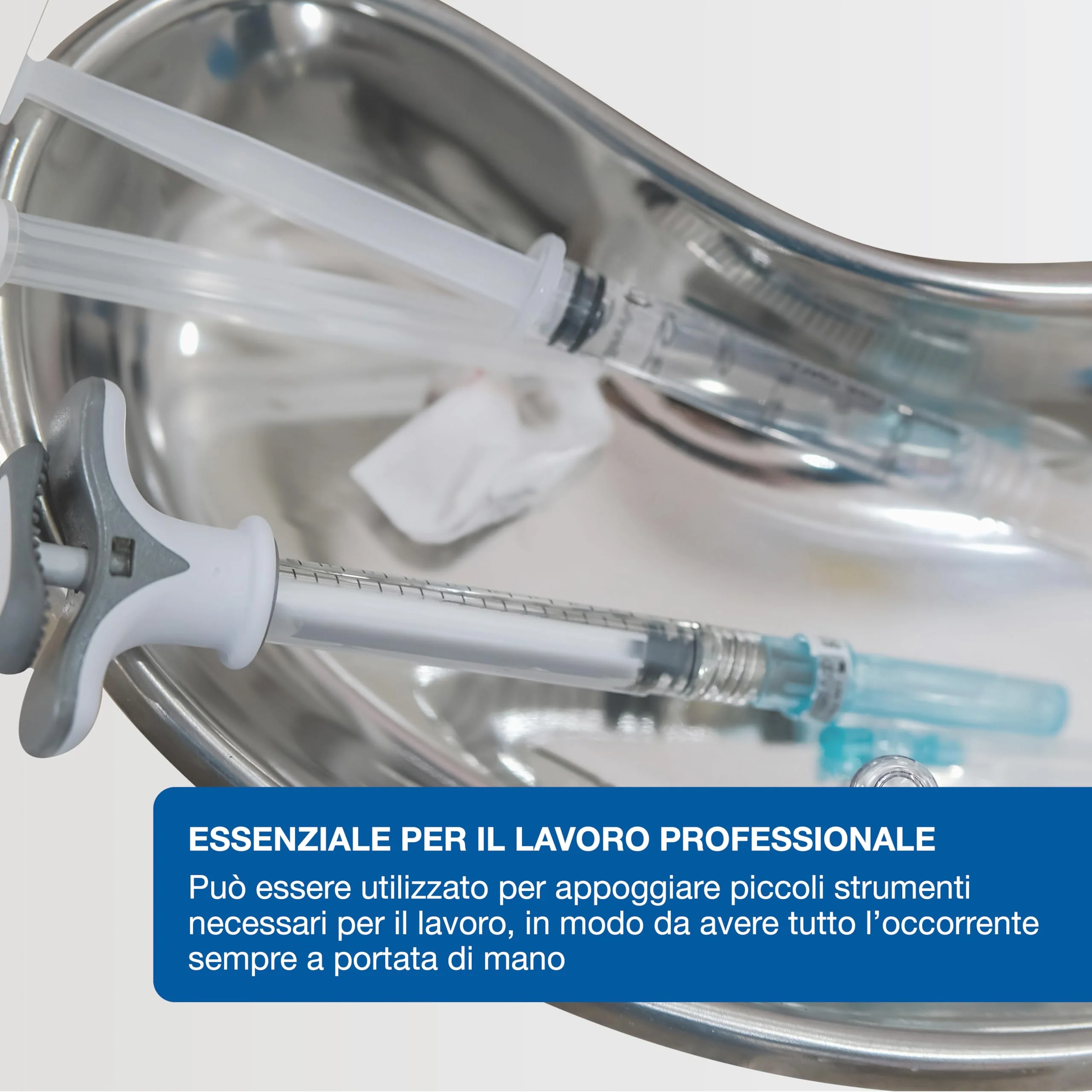 GIMA 26611 Stainless Steel Kidney Dish, 254 mm x 141 mm x 33 mm, capacity 750 ml 254 x 141 x 33 mm - Image 4