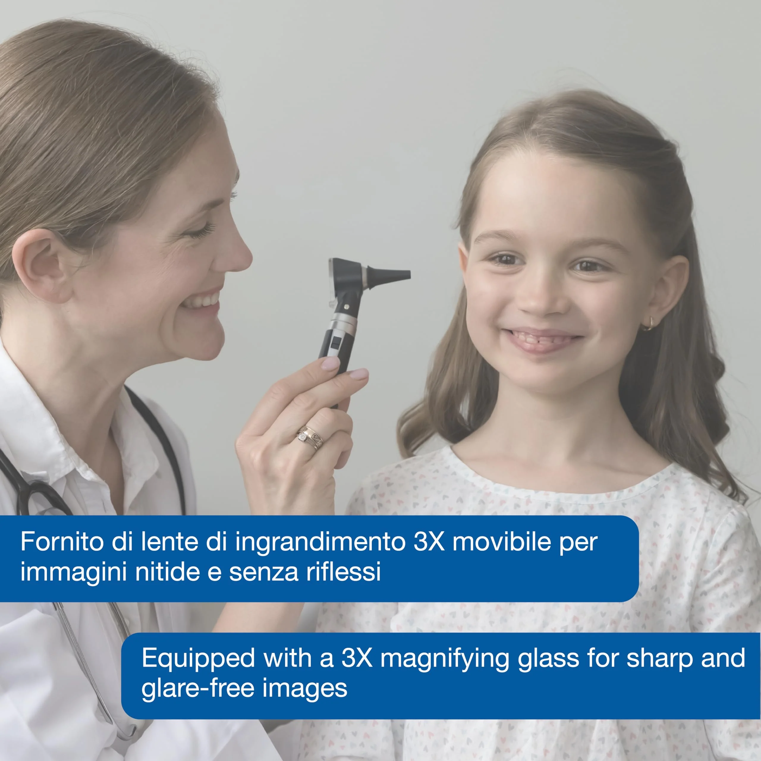 GIMA 31524 Otoscope 2.5V Xenon Halogen Light Pouch Single - Image 7