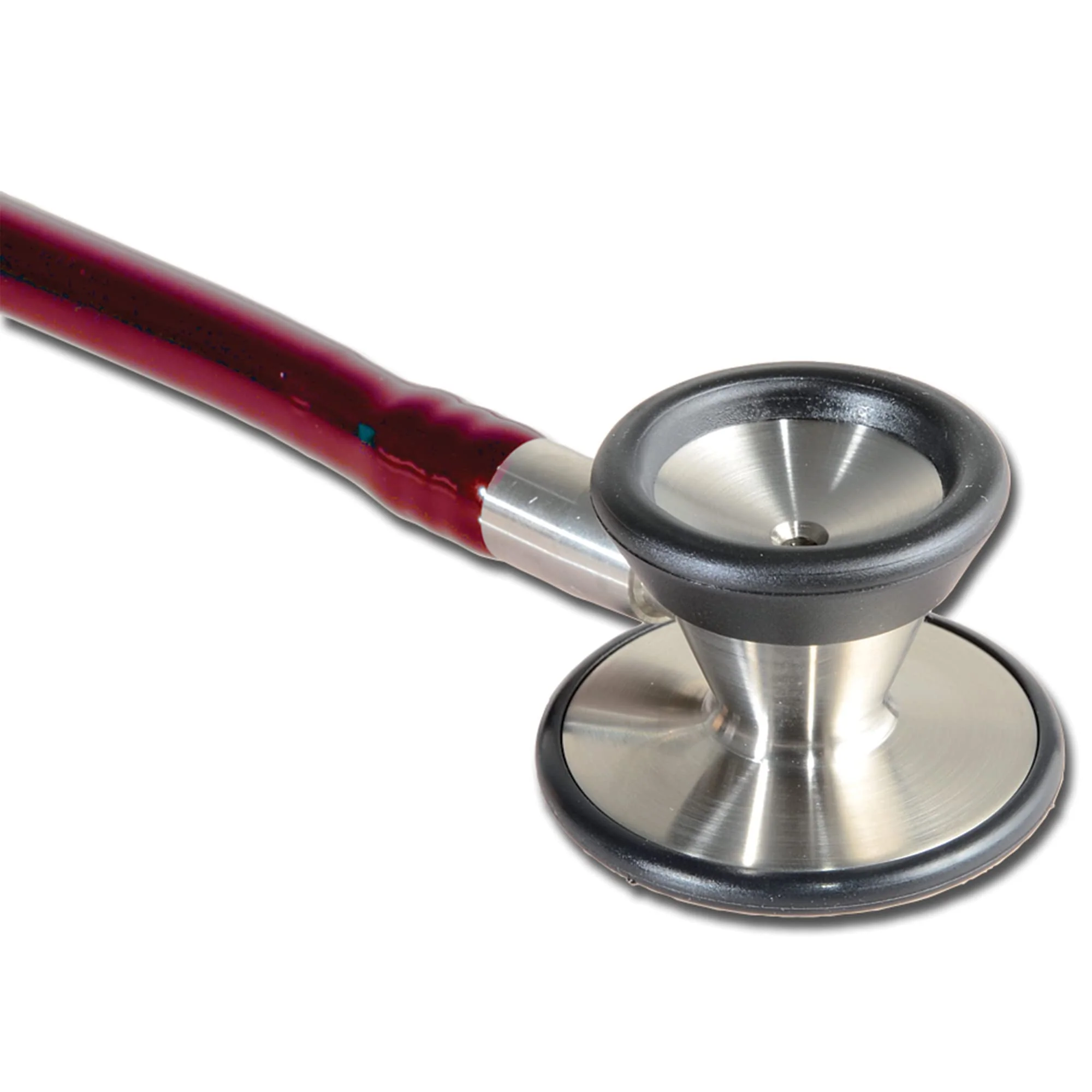 Gima - Classic Cardiology 32551 Stethoscope with Stainless Steel Head, Conical Bell for Low Frequency, Highly Sensitive Diaphragm to Amplify Sound, Lira Bordeaux - Image 3