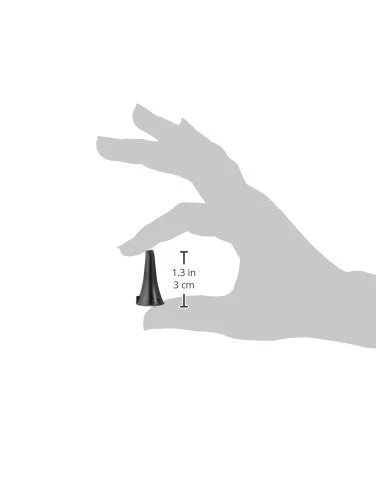 GiMa Welch Allyn Speculum 31509 Disposable Headset, Diameter 4 mm, Black, Pack of 250 OTOSCOPE C - Image 2