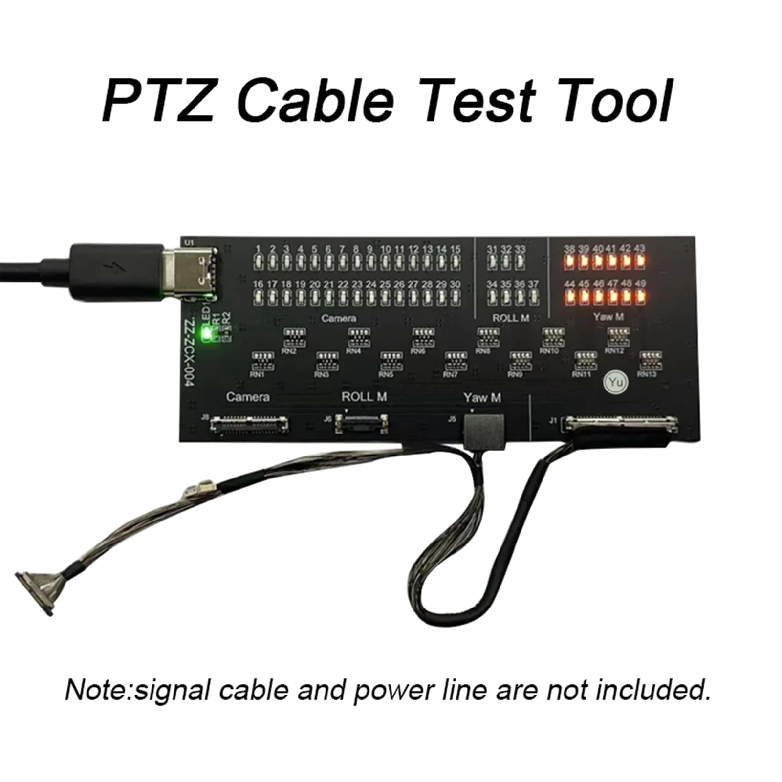Gimbal Signal Cable Test Tool Suitable for DJI Mavic Mini 3/Mini 3 Pro/DJI Mini 4 Pro Drone PTZ Flat Cable Roll Axis Tester Accessories. - Image 3