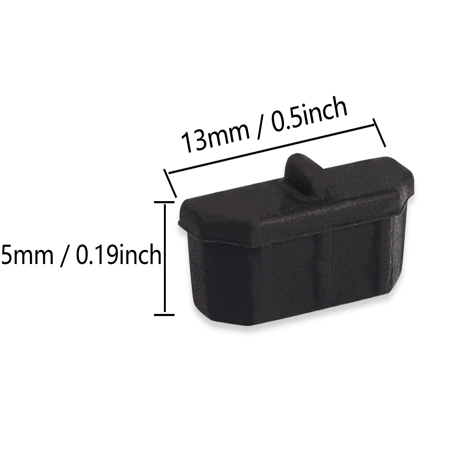 GINTOOYUN 50pcs HDMI Anti Dust Cap Cover Plugs HDMI Female Dustproof Plug Soft Silicone Protector for TV,Computers,etc. - Image 6