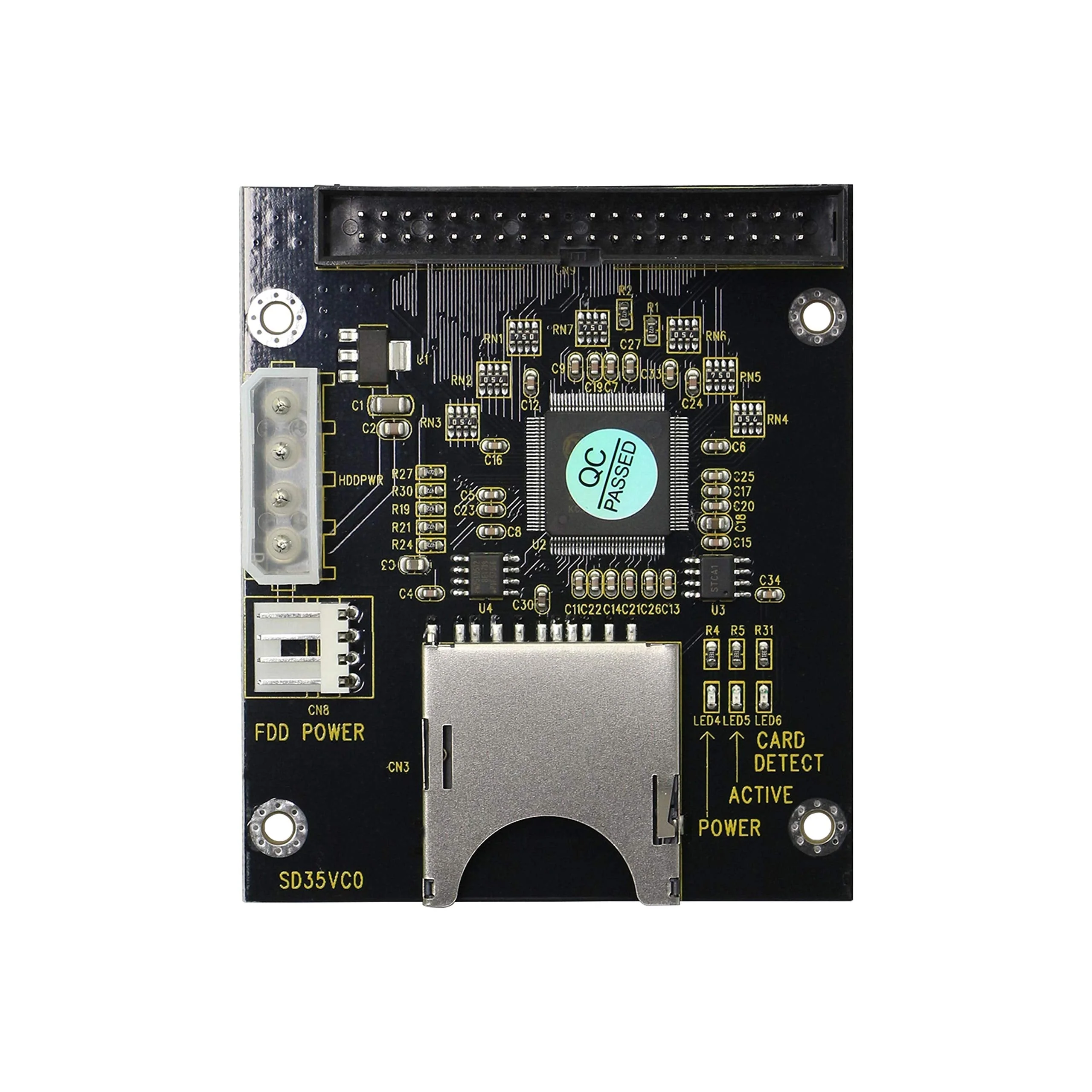 GINTOOYUN SD SDHC SDXC MMC to 3.5" 40Pin Male IDE Adapter Card SD Memory Card to IDE Hard Disk Drive Adapter - Image 2