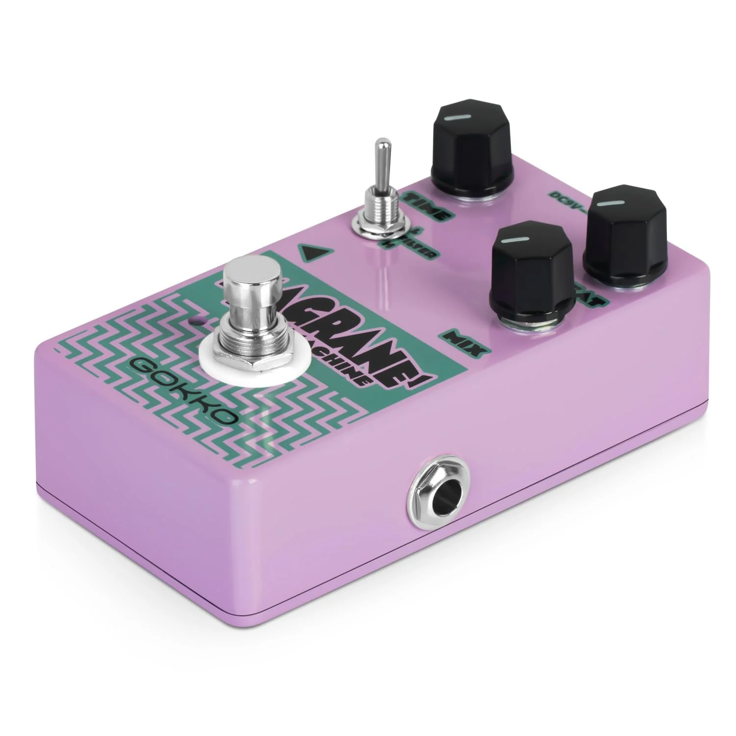 GK-63 Magrane’ Echo Machine – Guitar Delay & Echo Effects Pedal with Time, Repeat, Mix & Filter Controls, Boost/Kill Dry Options, Compact Analog-Style Stompbox - Image 6