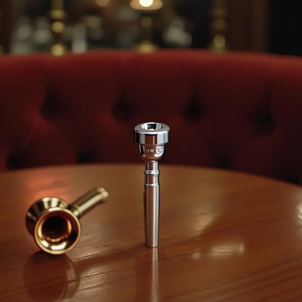 GKW Silver Plated 3C Trumpet Mouthpiece – Beginner Brass Mouthpiece, Compatible with Most Trumpets, Ideal for Students and Music Enthusiasts - Image 4
