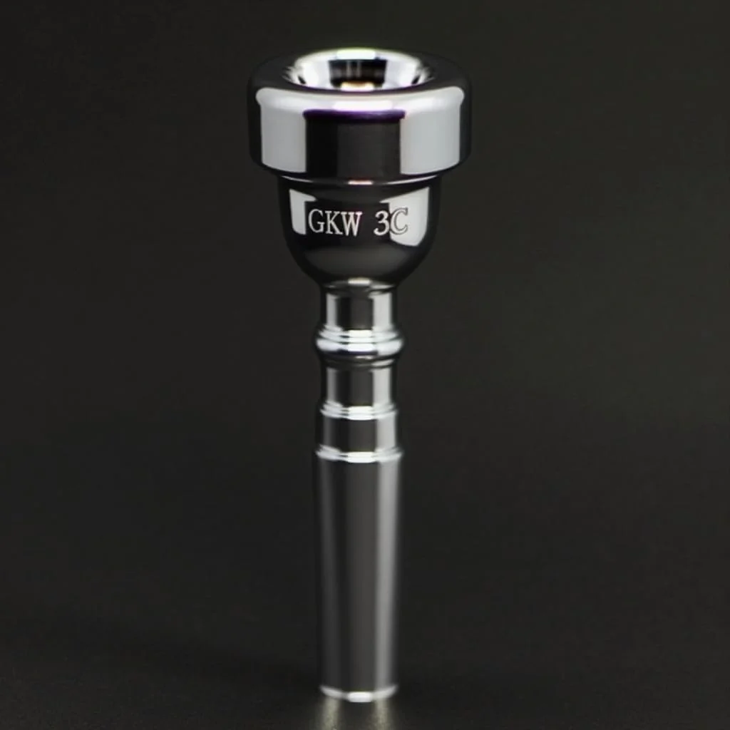 GKW Silver Plated 3C Trumpet Mouthpiece – Beginner Brass Mouthpiece, Compatible with Most Trumpets, Ideal for Students and Music Enthusiasts - Image 7