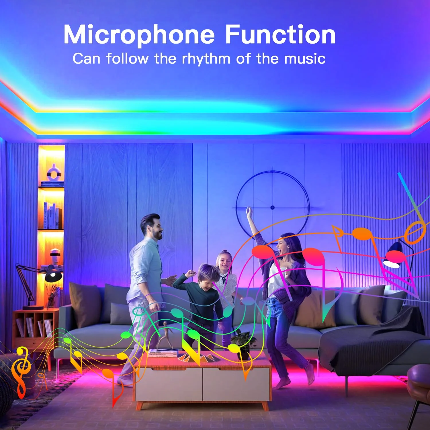 GLEDOPTO ESP32 WLED LED Controller with Mic Microphone DIY Lighting Music Dynamic Modes for WS2811 WS2812 SK6812 TM1814 WS2813 WS2815 Addressable FCOB LED Strip Lights - Image 3