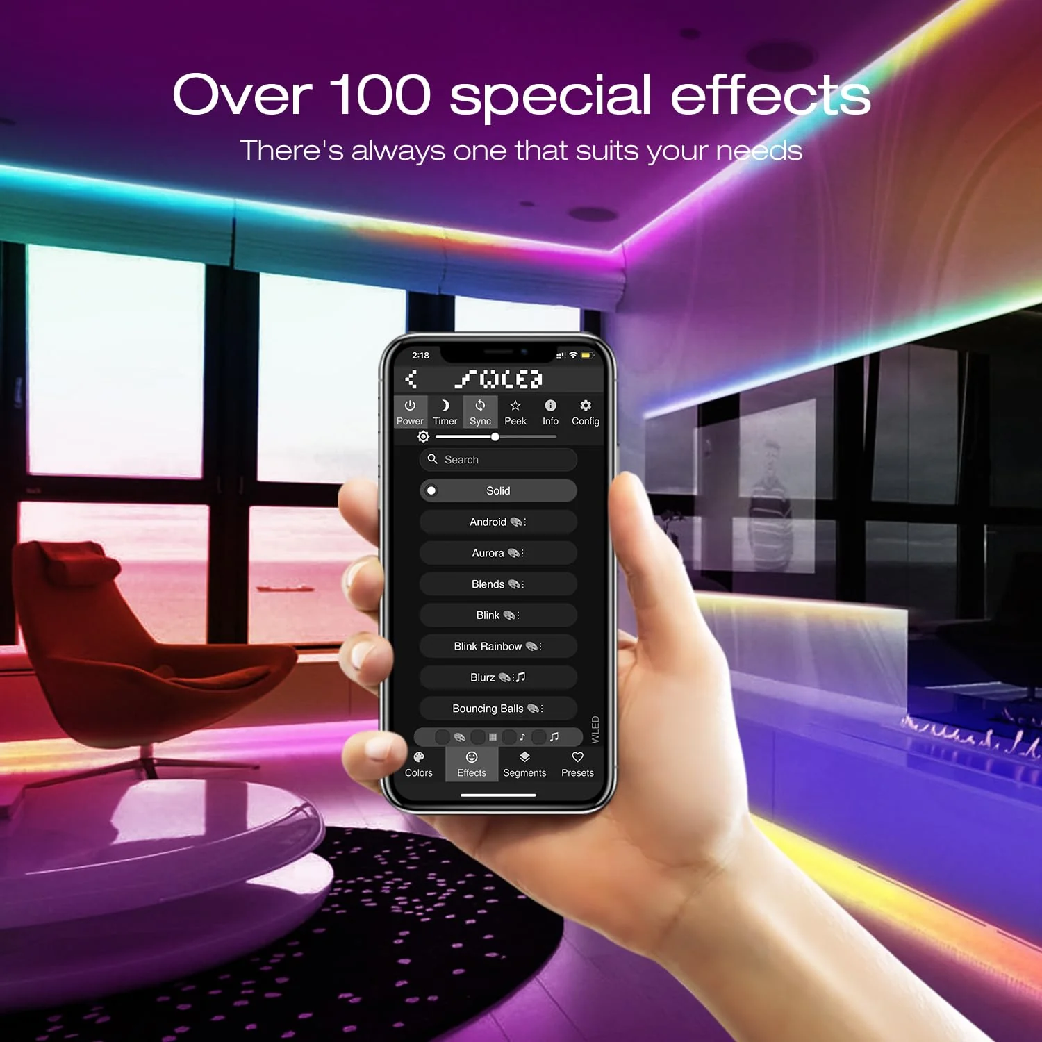 GLEDOPTO WLED ESP32 Mini LED Strip Controller DC12-24V RGB IC Digital with Mic Sound Mode Dynamic Lighting DIY for WS2811 WS2812 WS2812b SK6812 WS2815 Addressable FCOB LED Strip - Image 2
