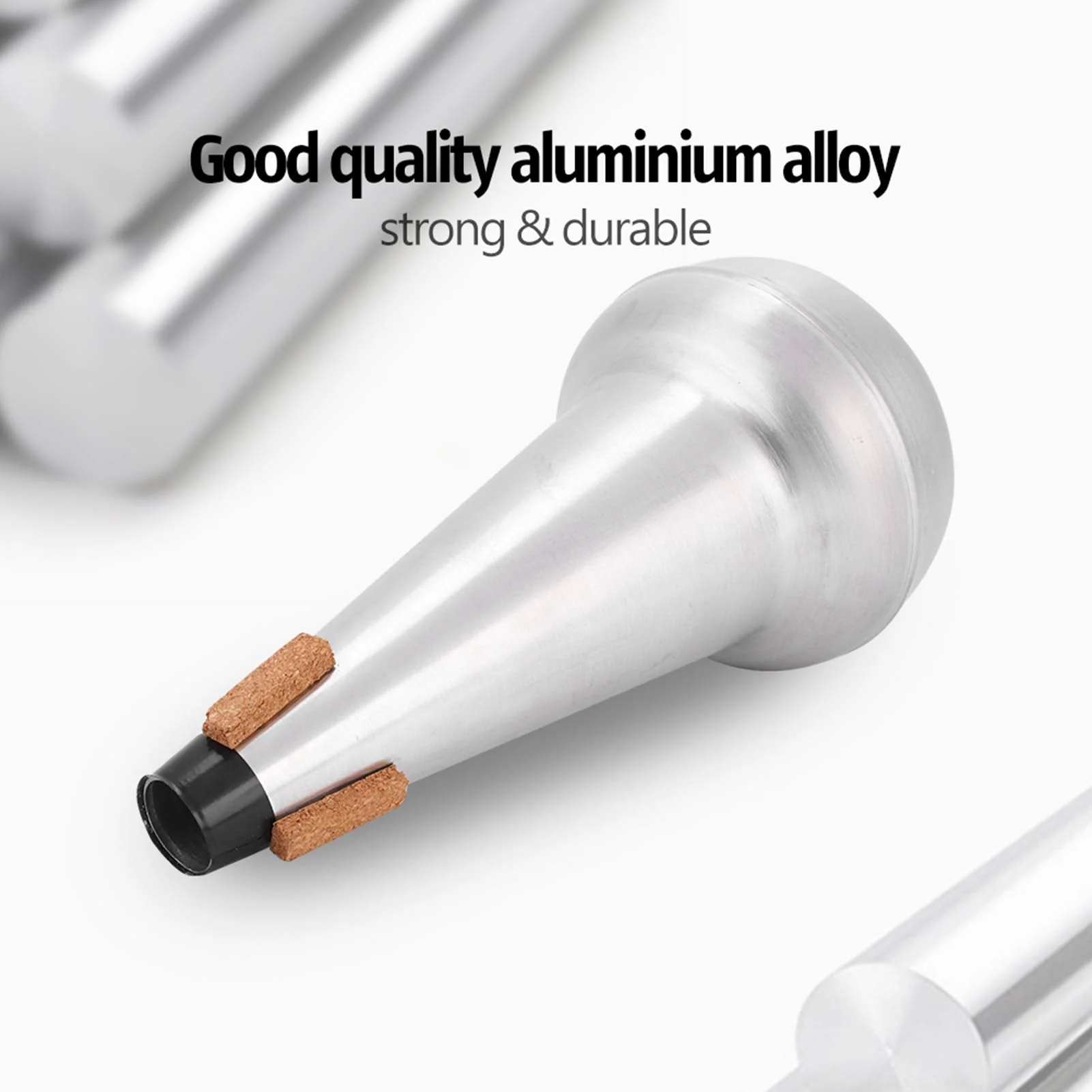 GLOGLOW Trombone Practice Mute, Aluminum Alloy Tenor Trombone Mute, Lightweight Portable for Quiet Practice, Music Students, Home Use, Rehearsal Rooms, Late Night Sessions - Image 4