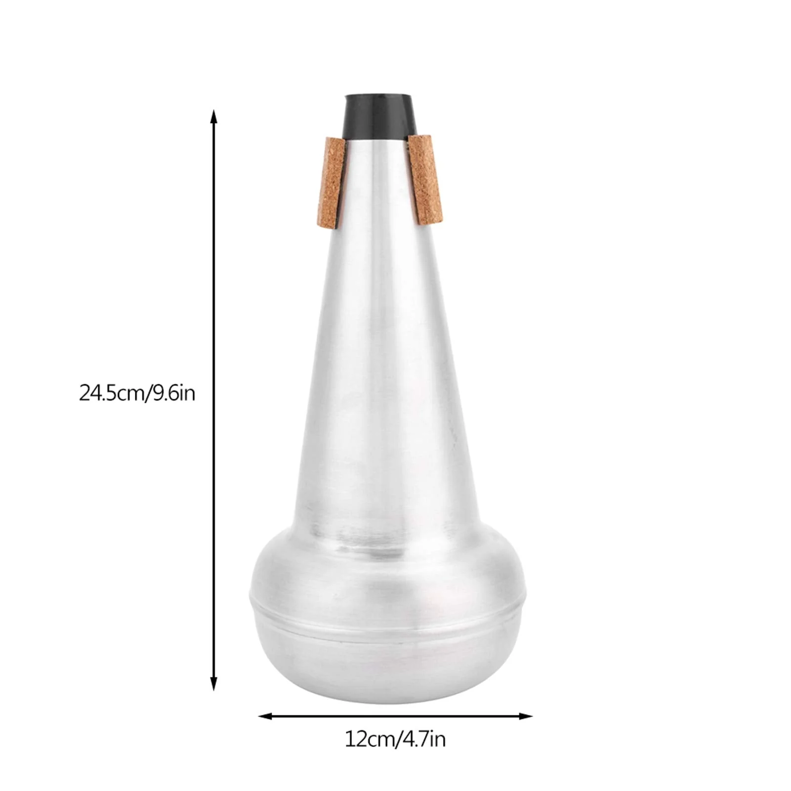 GLOGLOW Trombone Practice Mute, Aluminum Alloy Tenor Trombone Mute, Lightweight Portable for Quiet Practice, Music Students, Home Use, Rehearsal Rooms, Late Night Sessions - Image 7