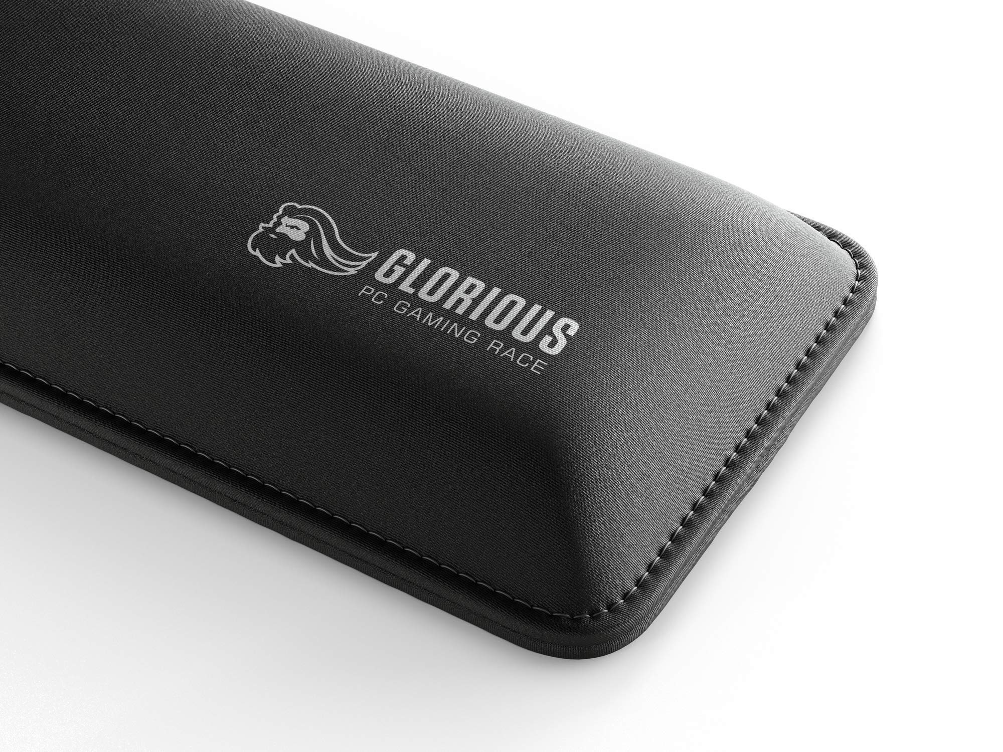Glorious Wrist Pad/Rest - TENKEYLESS (TKL) Size - Black - Mechanical Keyboards,Stitched Edges,Ergonomic | 14x4 inches/25mm Thick (GWR-87) 14.6L x 4.3W inches - Image 3